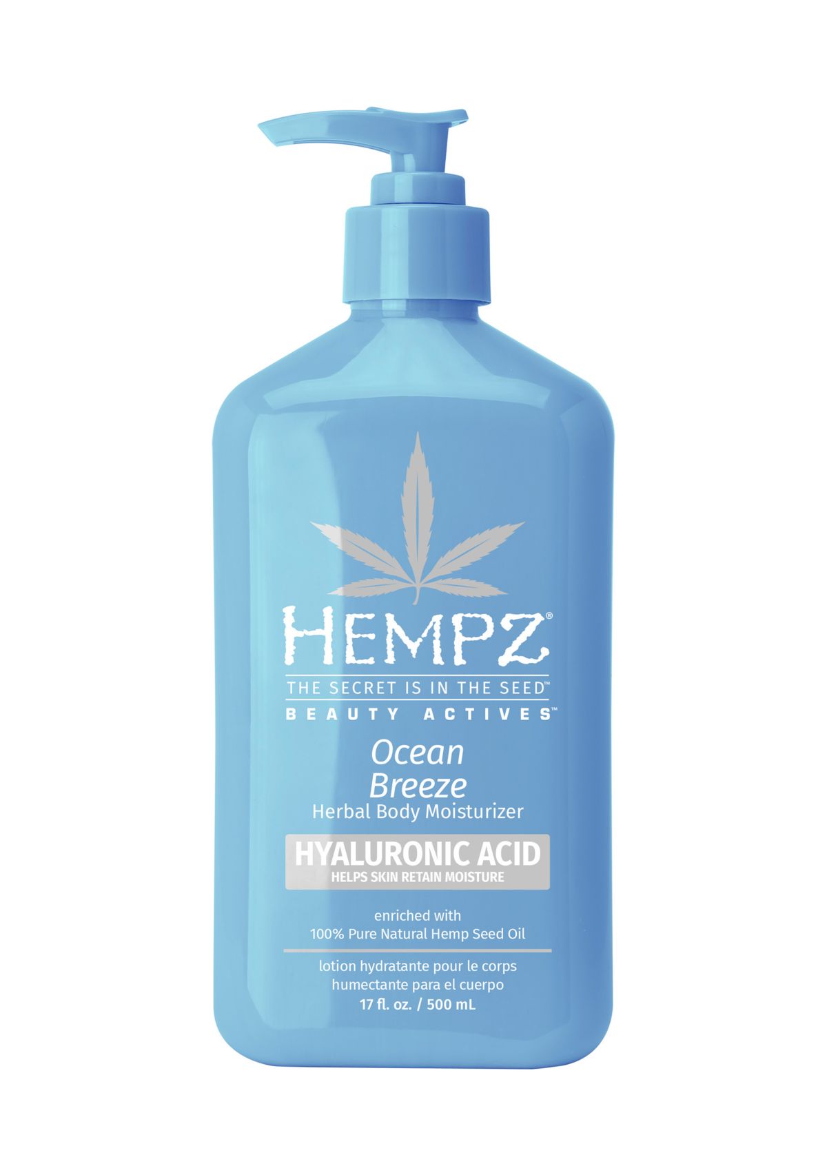 Beauty Actives Ocean Breeze Herbal Body Moisturizer with Hyaluronic Acid