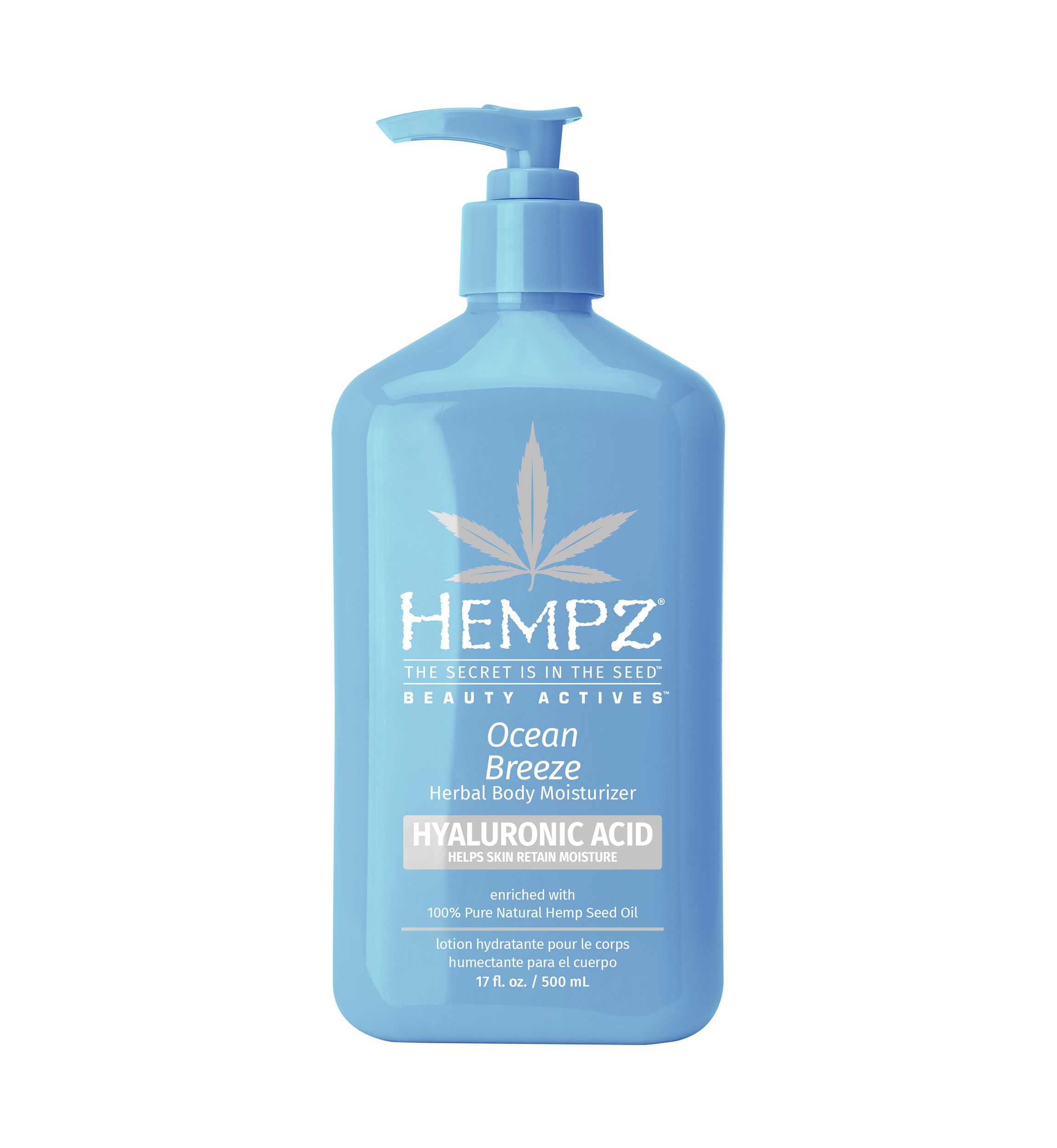 Beauty Actives Ocean Breeze Herbal Body Moisturizer with Hyaluronic Acid