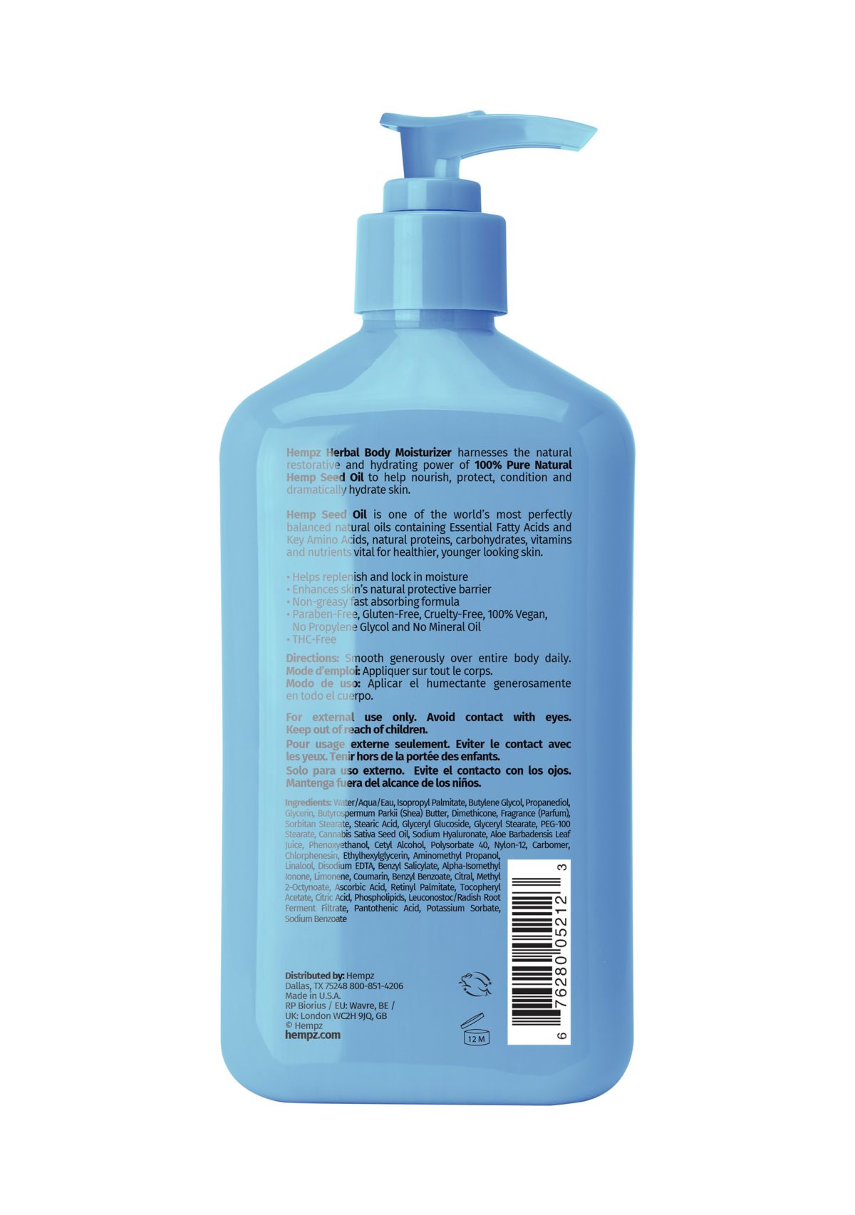 Beauty Actives Ocean Breeze Herbal Body Moisturizer with Hyaluronic Acid