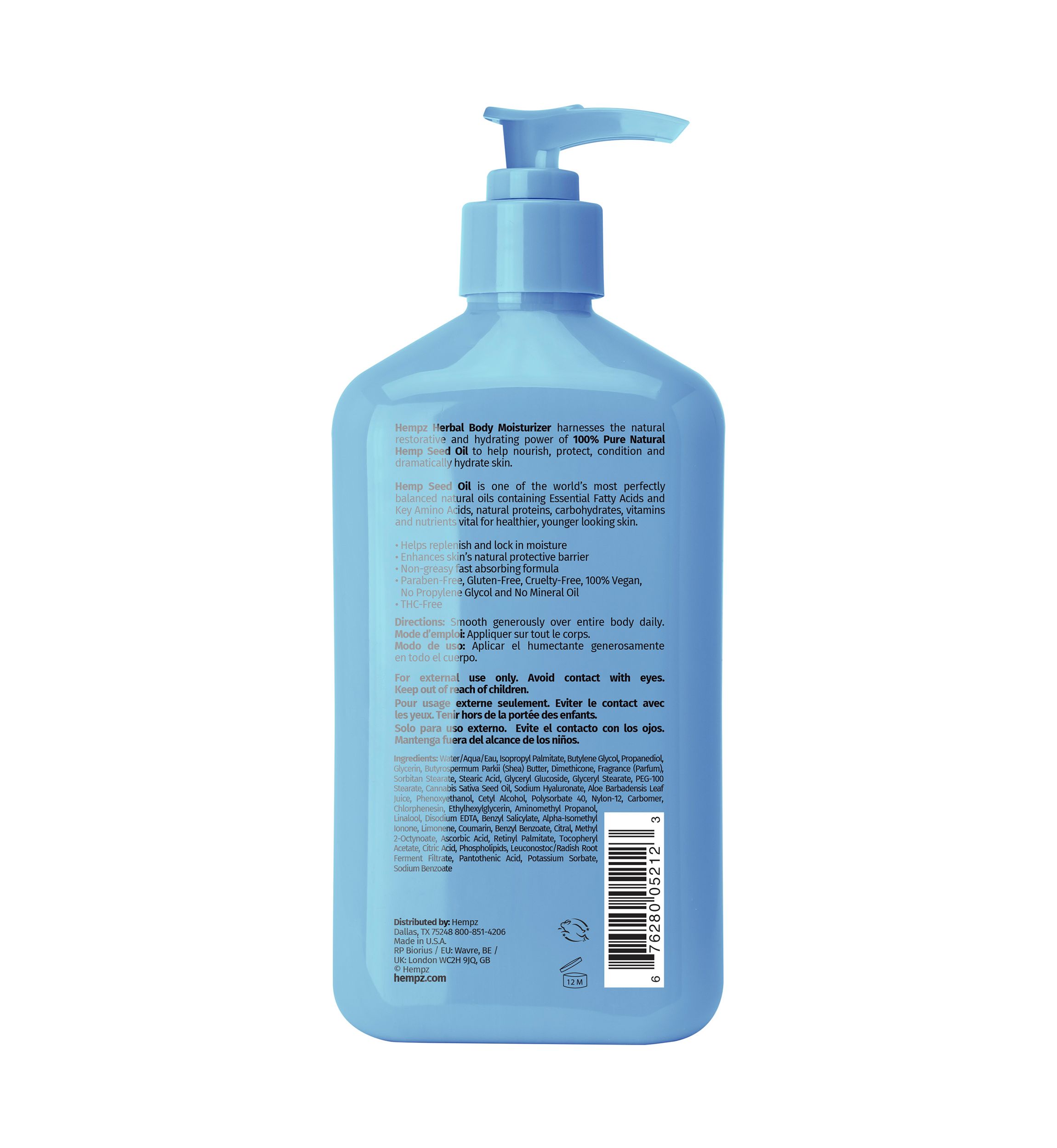 Beauty Actives Ocean Breeze Herbal Body Moisturizer with Hyaluronic Acid