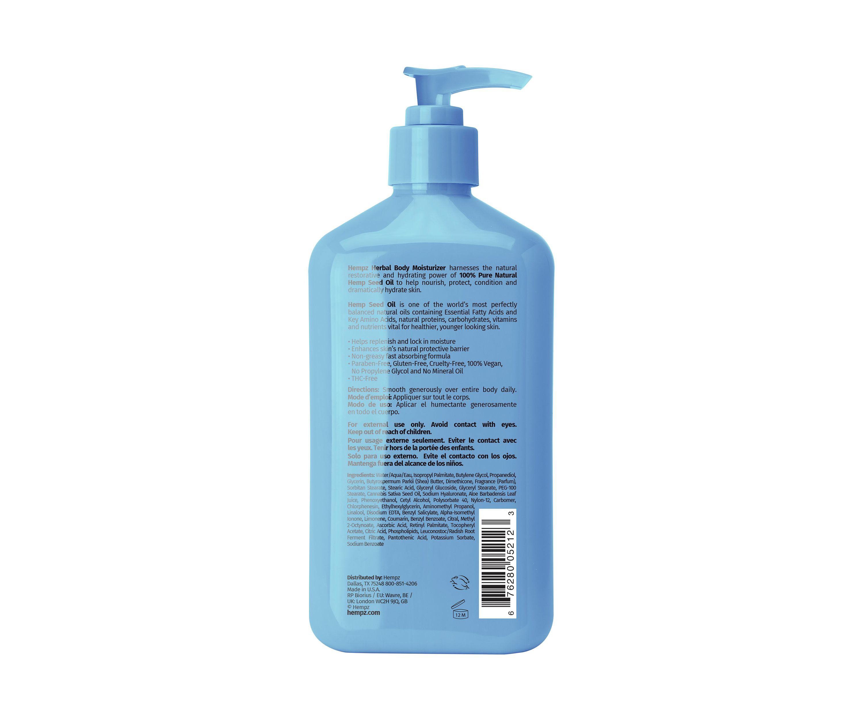 Beauty Actives Ocean Breeze Herbal Body Moisturizer with Hyaluronic Acid
