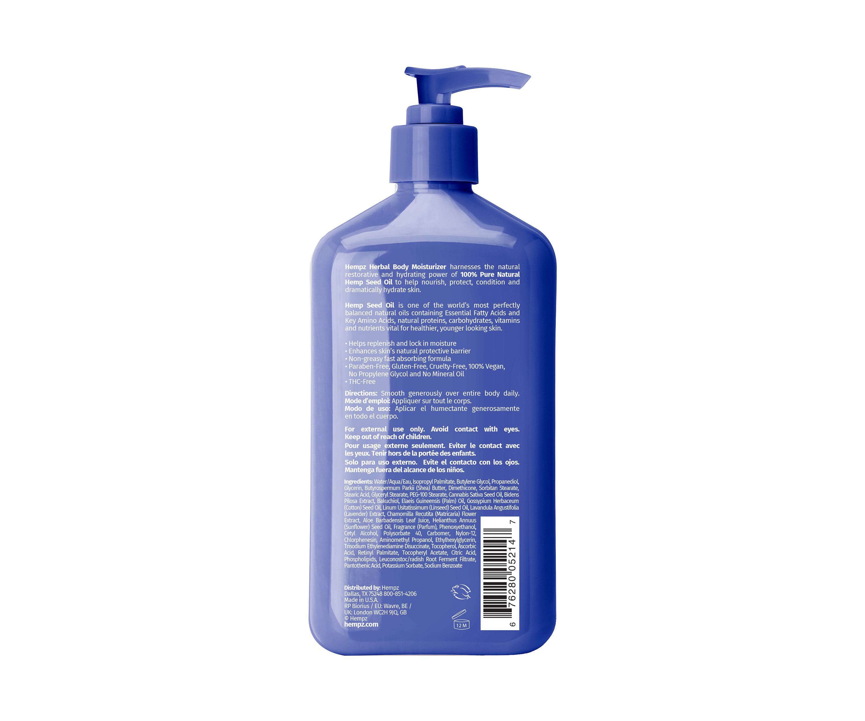 Beauty Actives Lavender & Chamomile Herbal Body Moisturizer with Retinol Alternative