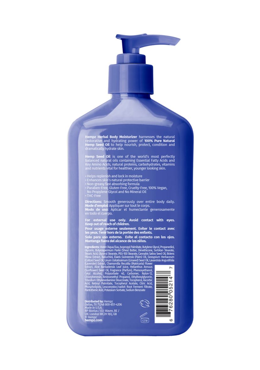 Beauty Actives Lavender & Chamomile Herbal Body Moisturizer with Retinol Alternative