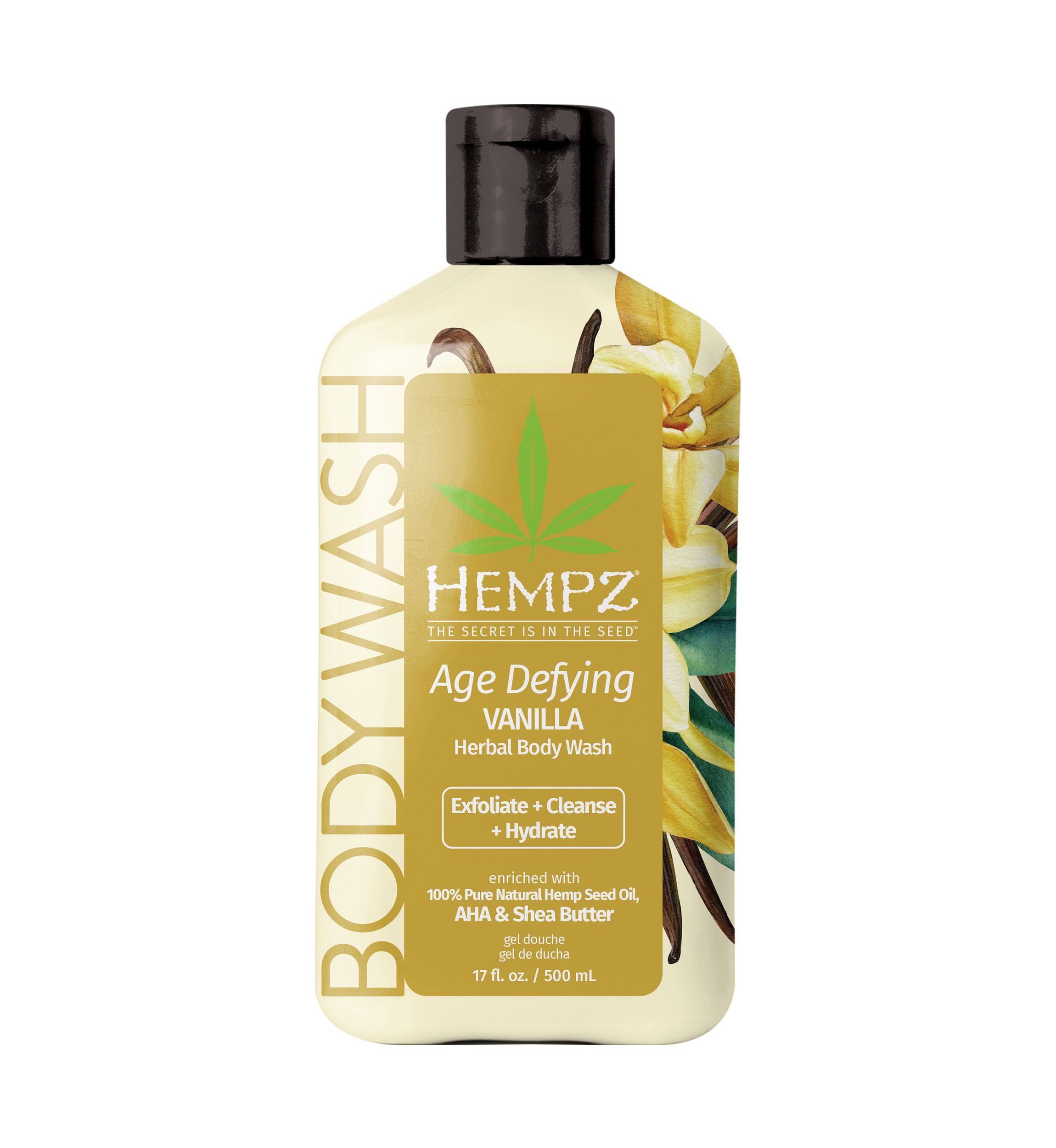 Age Defying Vanilla Herbal 3-in-1 Body Wash 