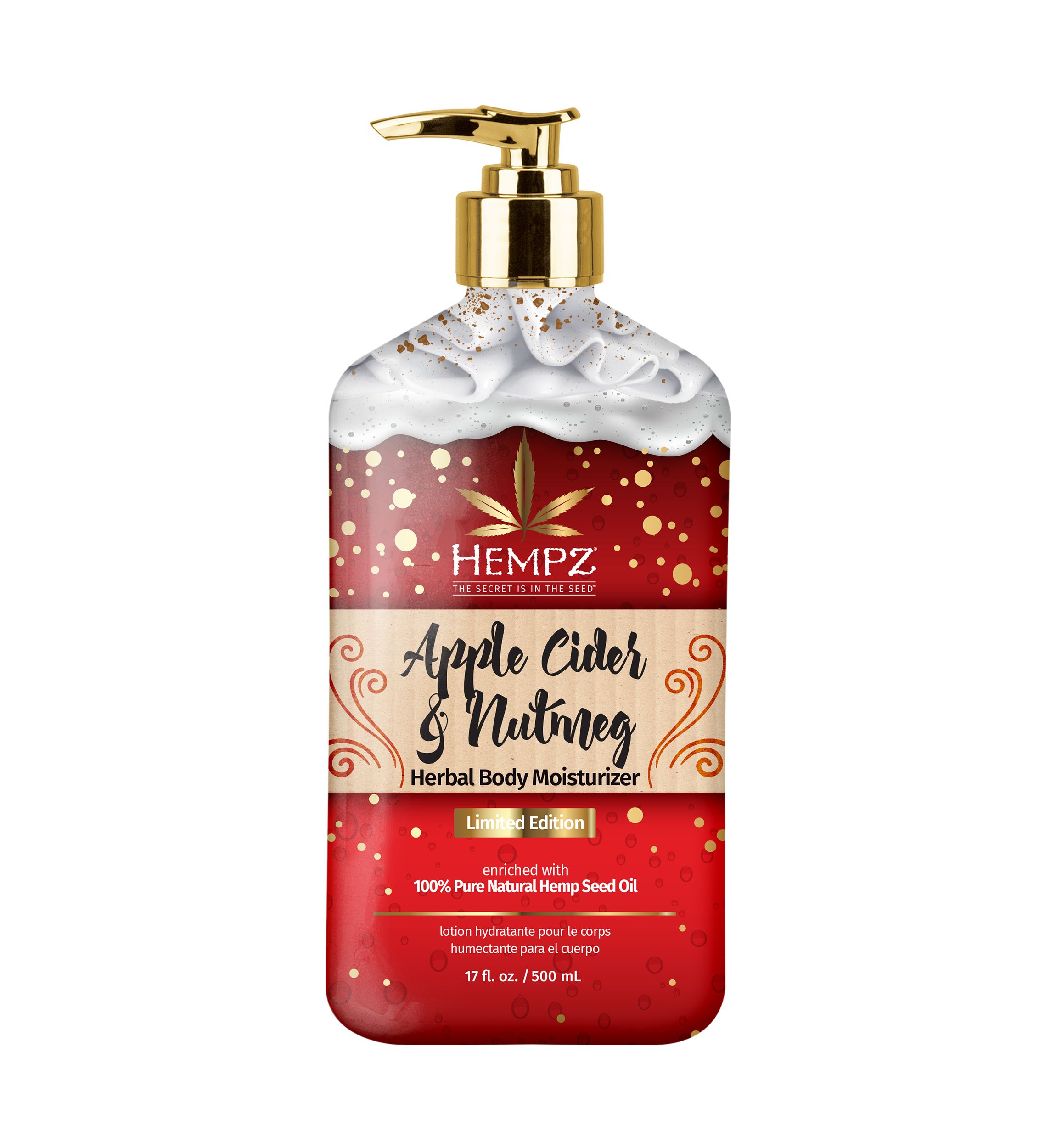 Apple Cider & Nutmeg Herbal Body Moisturizer 