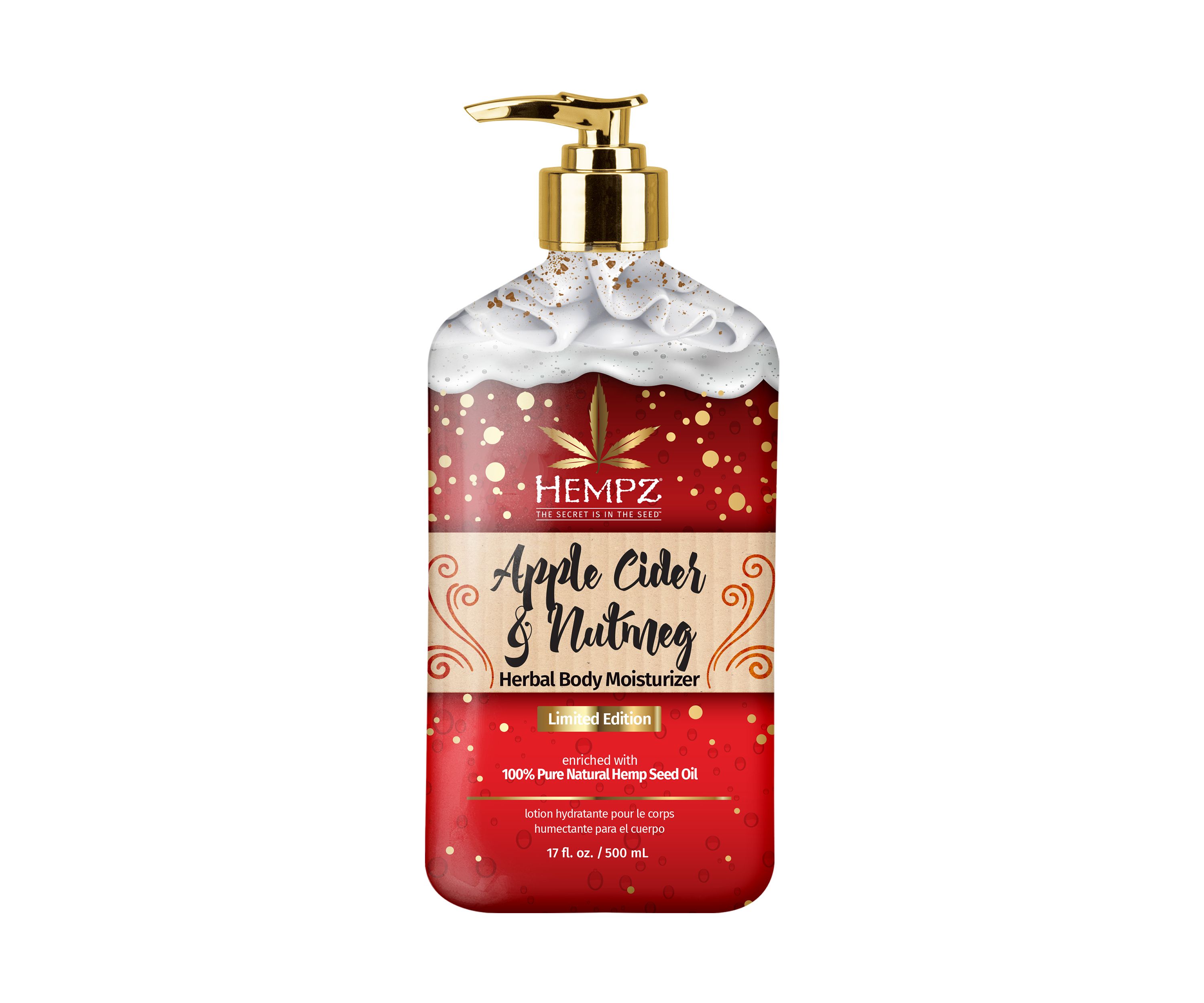 Apple Cider & Nutmeg Herbal Body Moisturizer 