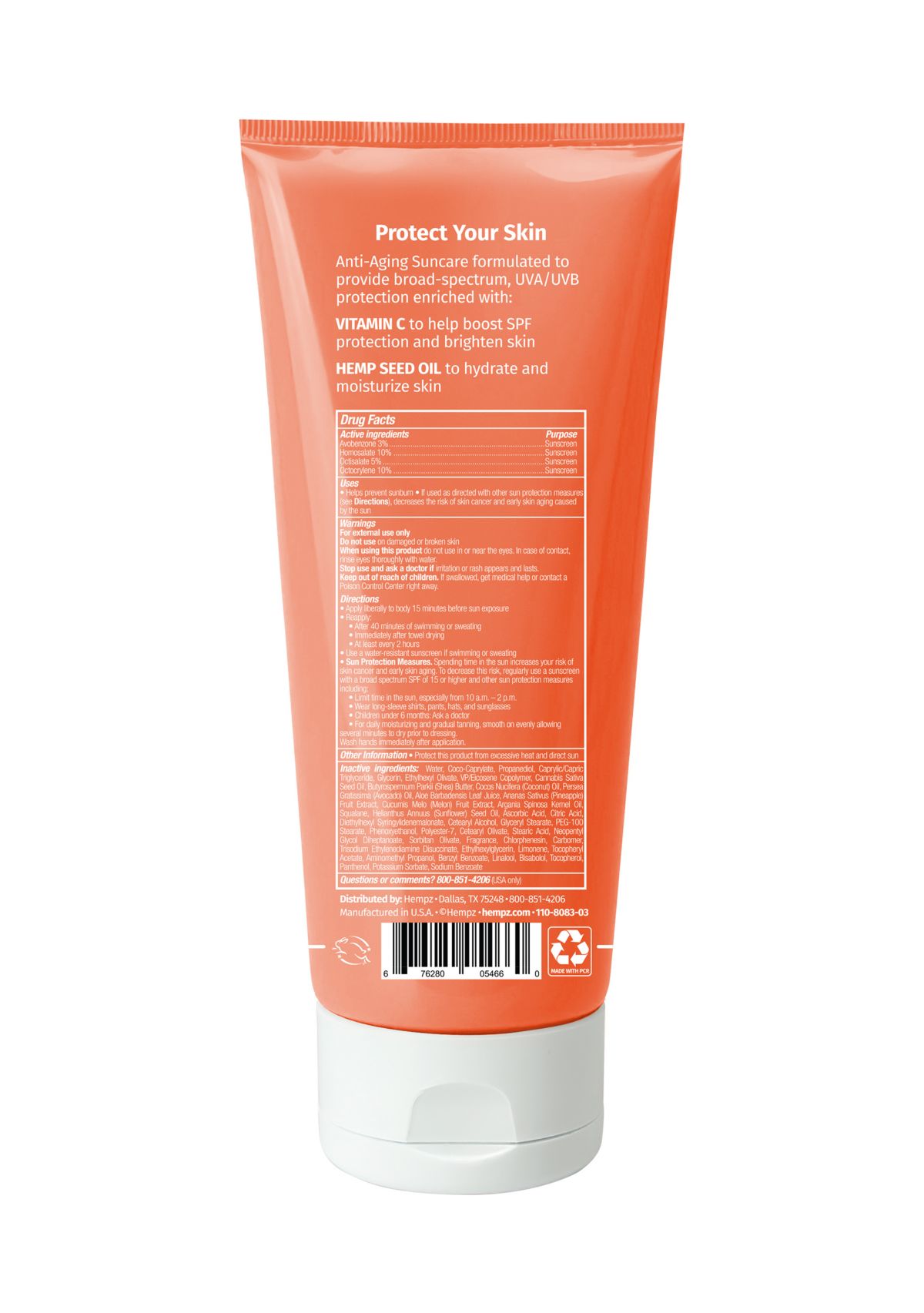 Sweet Pineapple & Honey Melon Herbal Body Sunscreen SPF 50