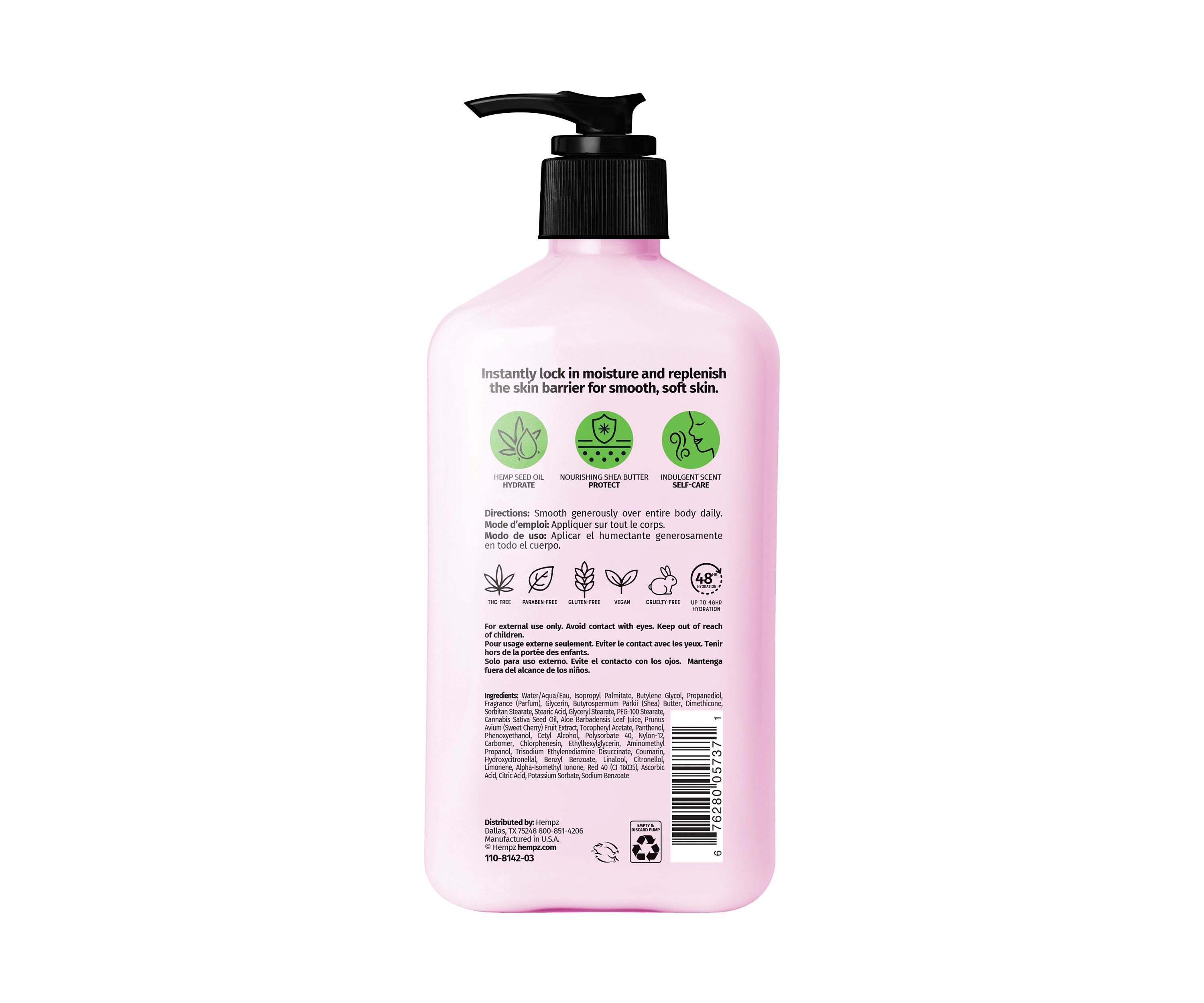 Dark Red Cherries Body Moisturizer