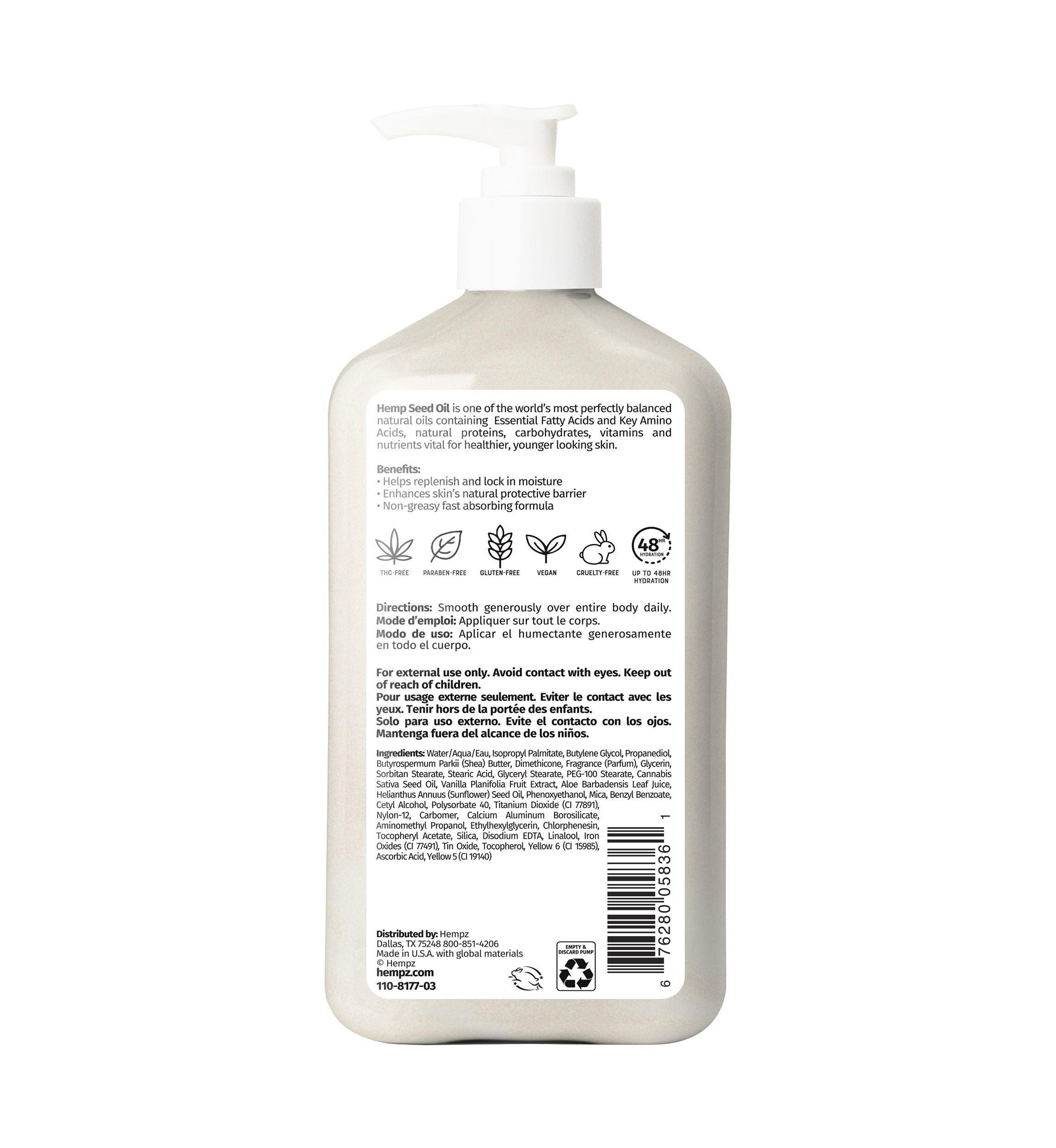 Spun Sugar & Vanilla Bean Body Moisturizer 