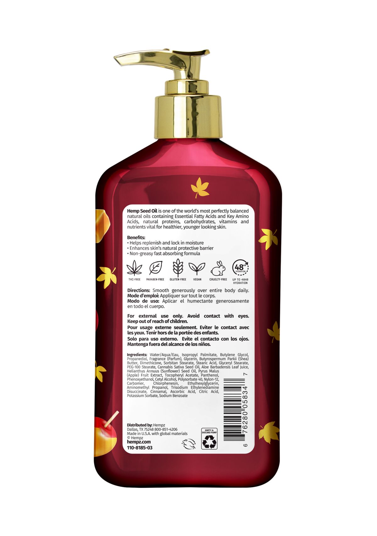 Caramel Candy Apple Body Moisturizer