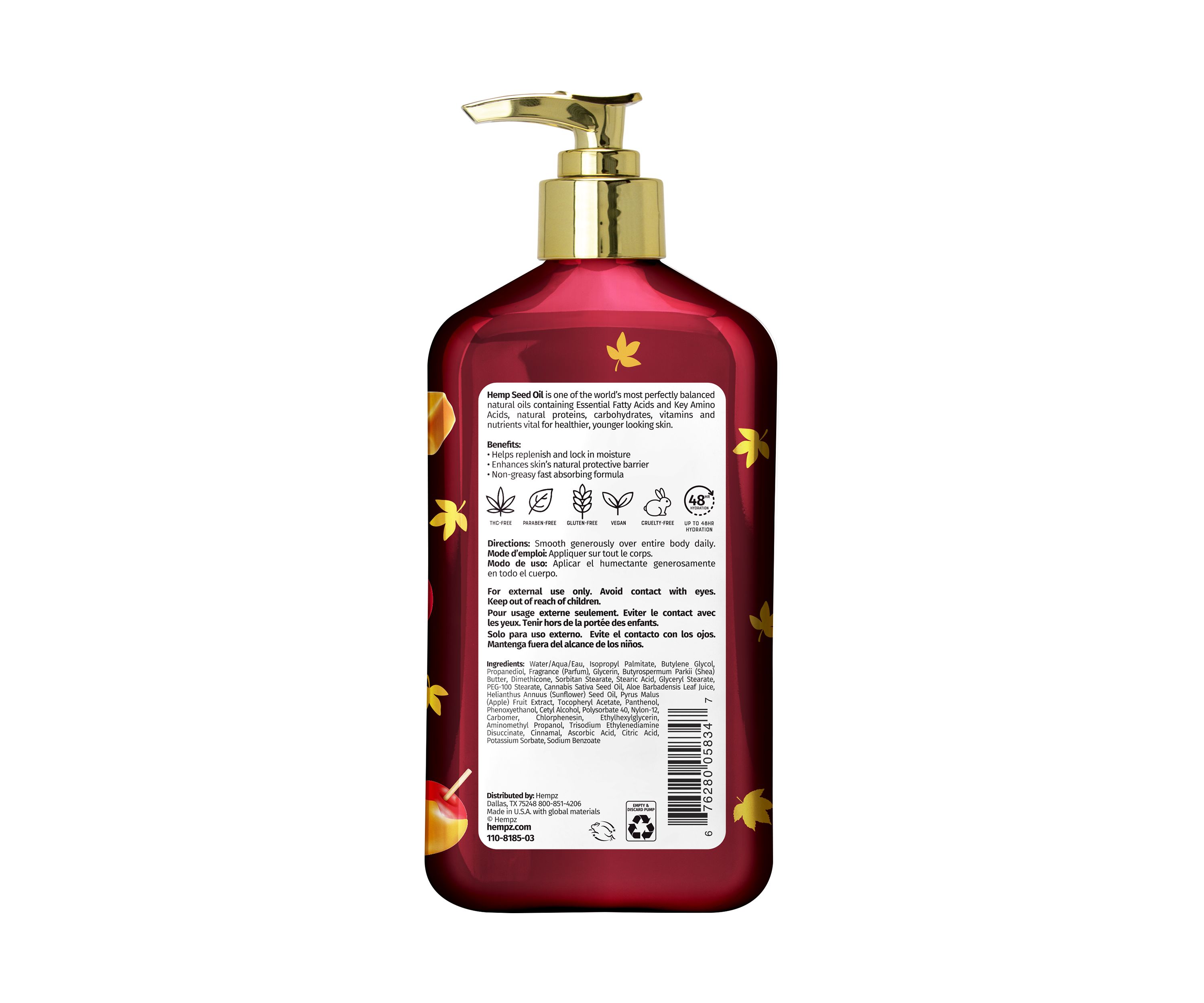 Caramel Candy Apple Body Moisturizer