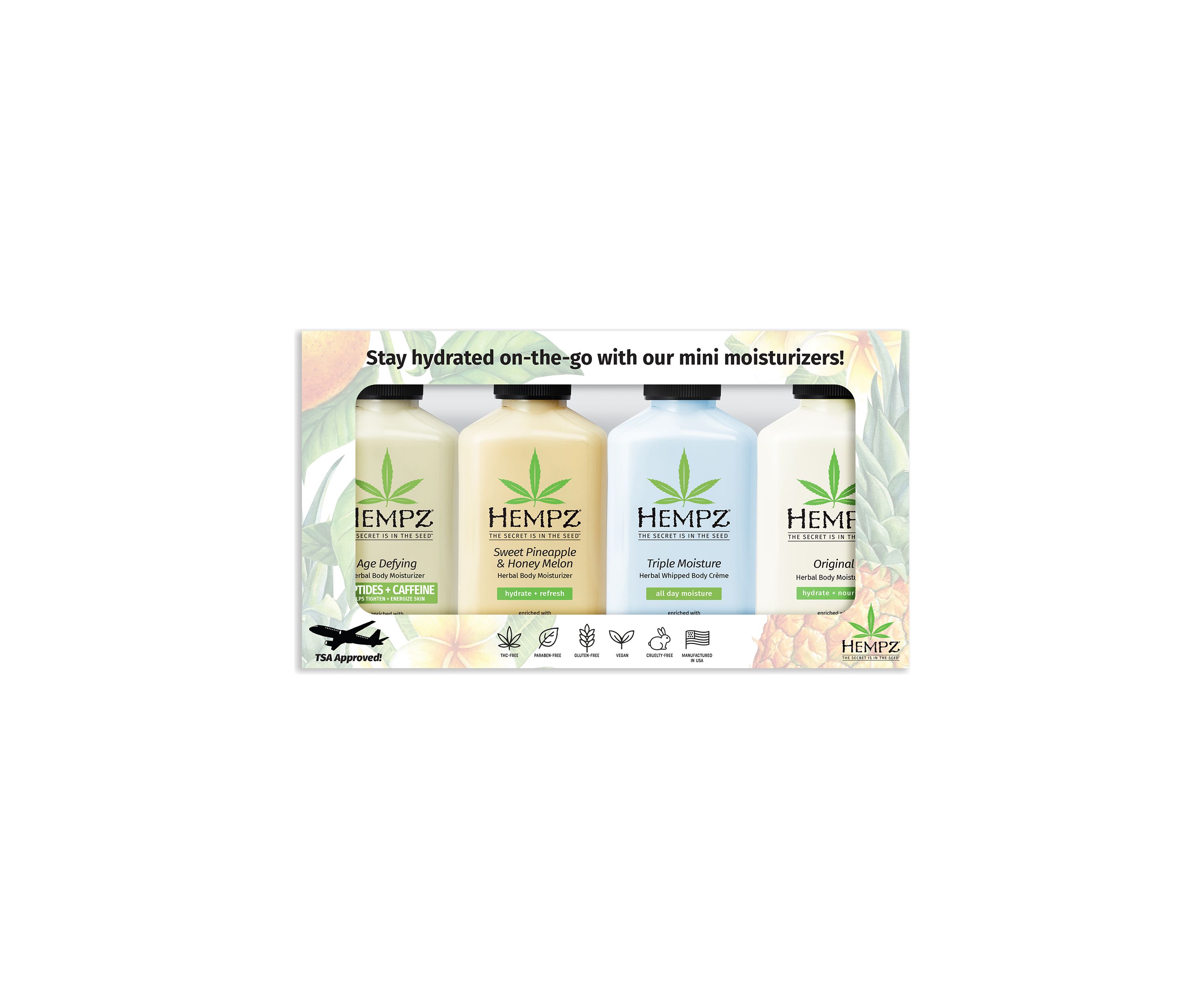 Everyday Minis Four-Pack Moisturizing Lotion Set - $30 Value!