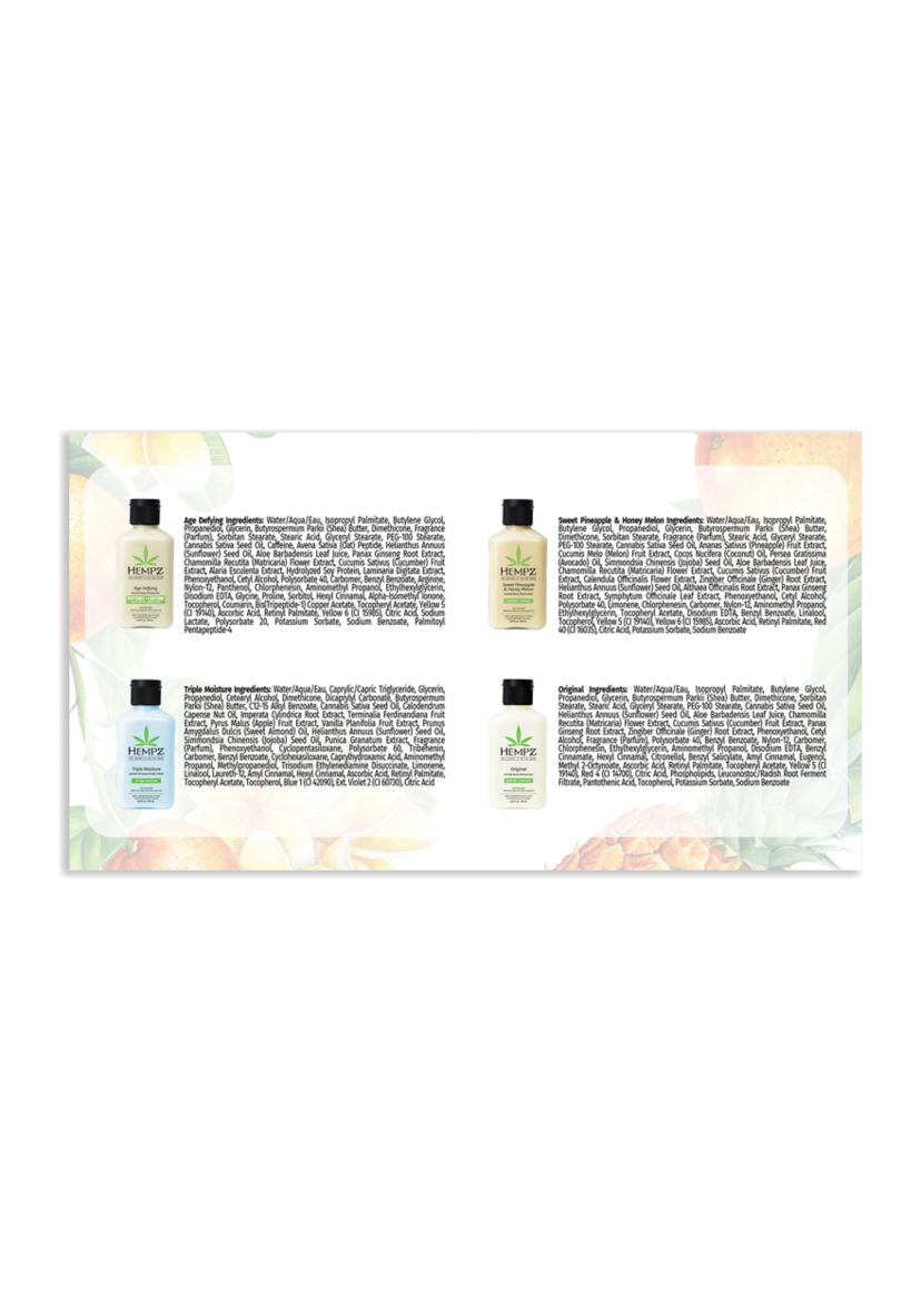 Everyday Minis Four-Pack Moisturizing Lotion Set - $30 Value!