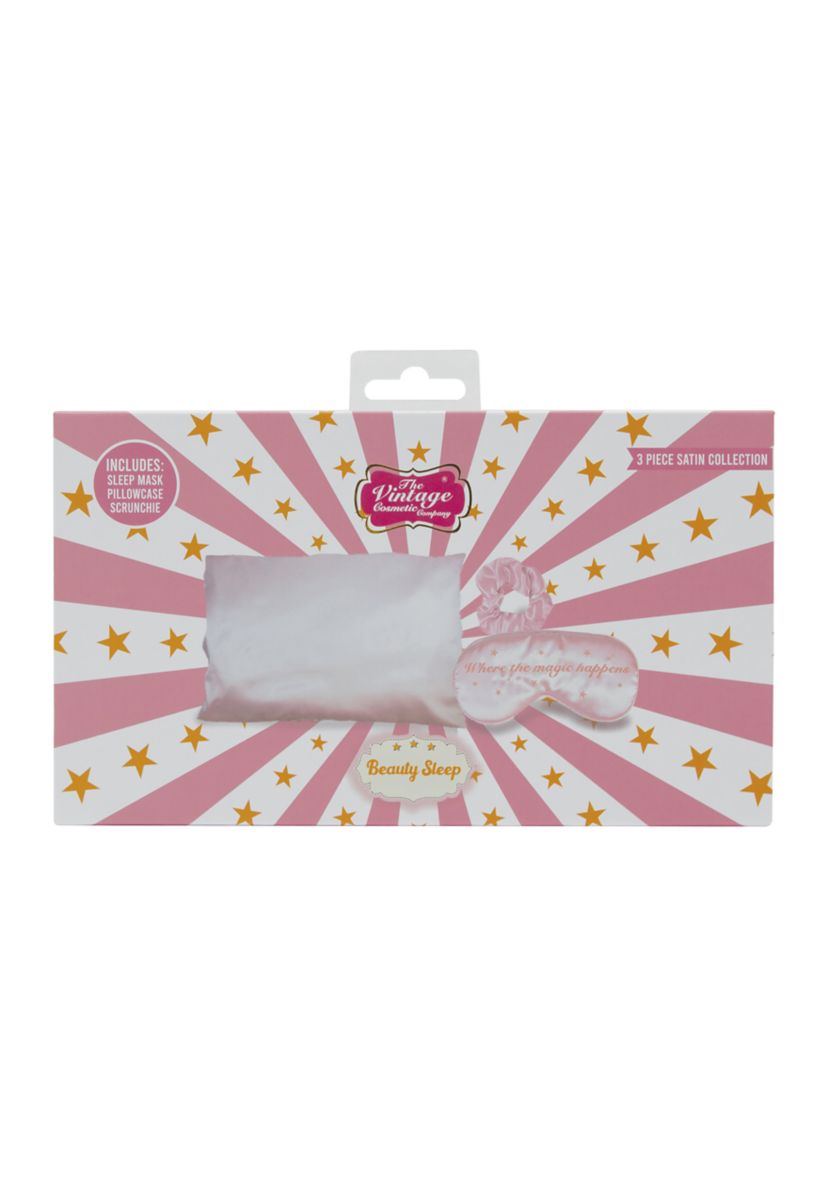 3-Piece Beauty Sleep Set - Pink