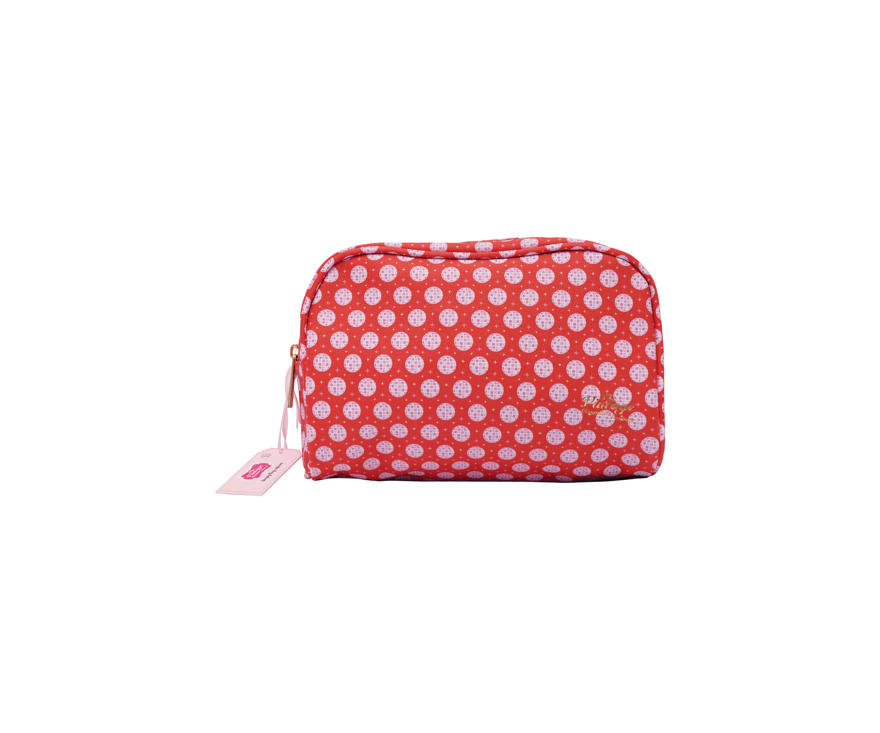 Faux Leather Makeup Bag