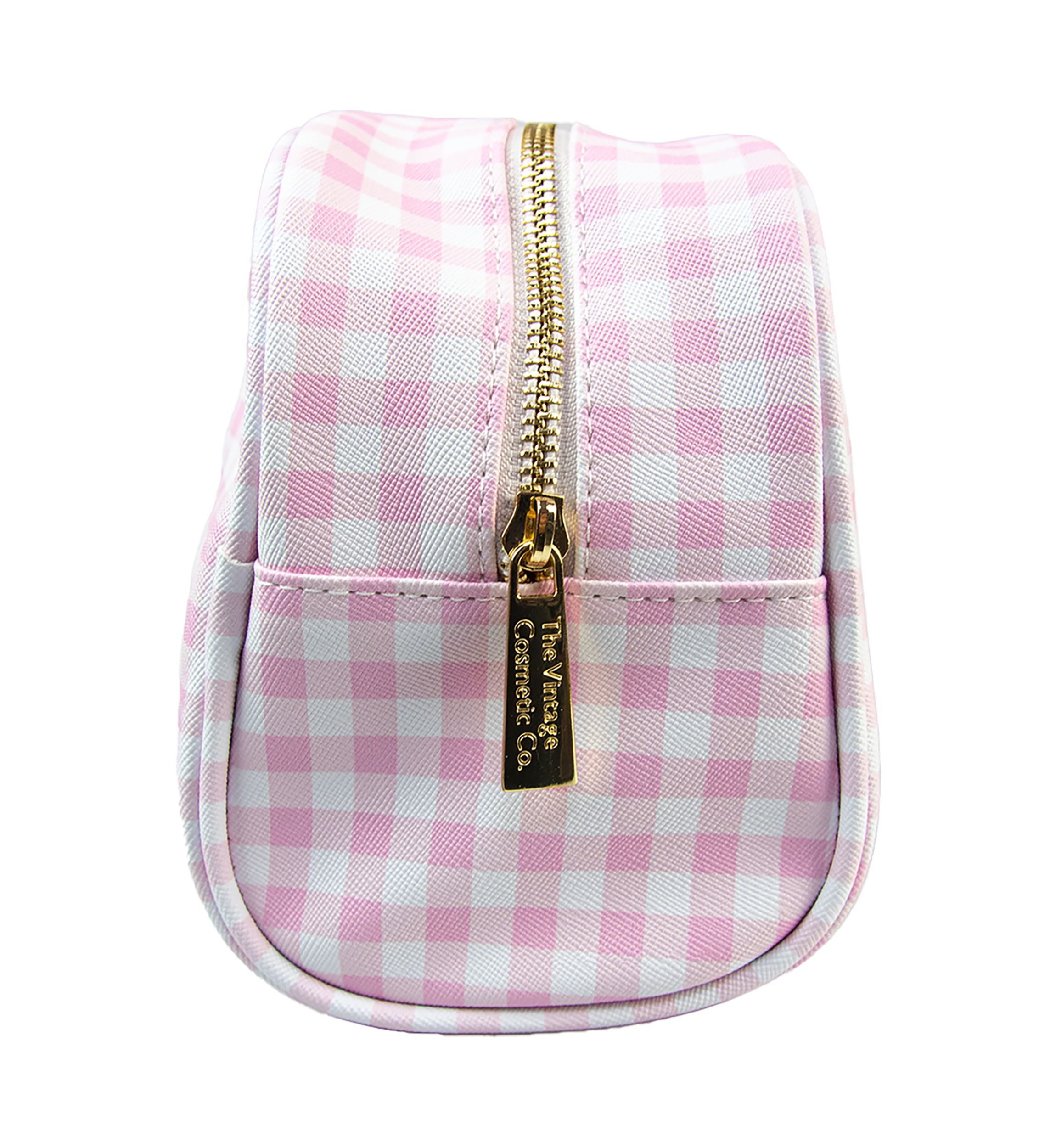 Gingham Cosmetics Bag 