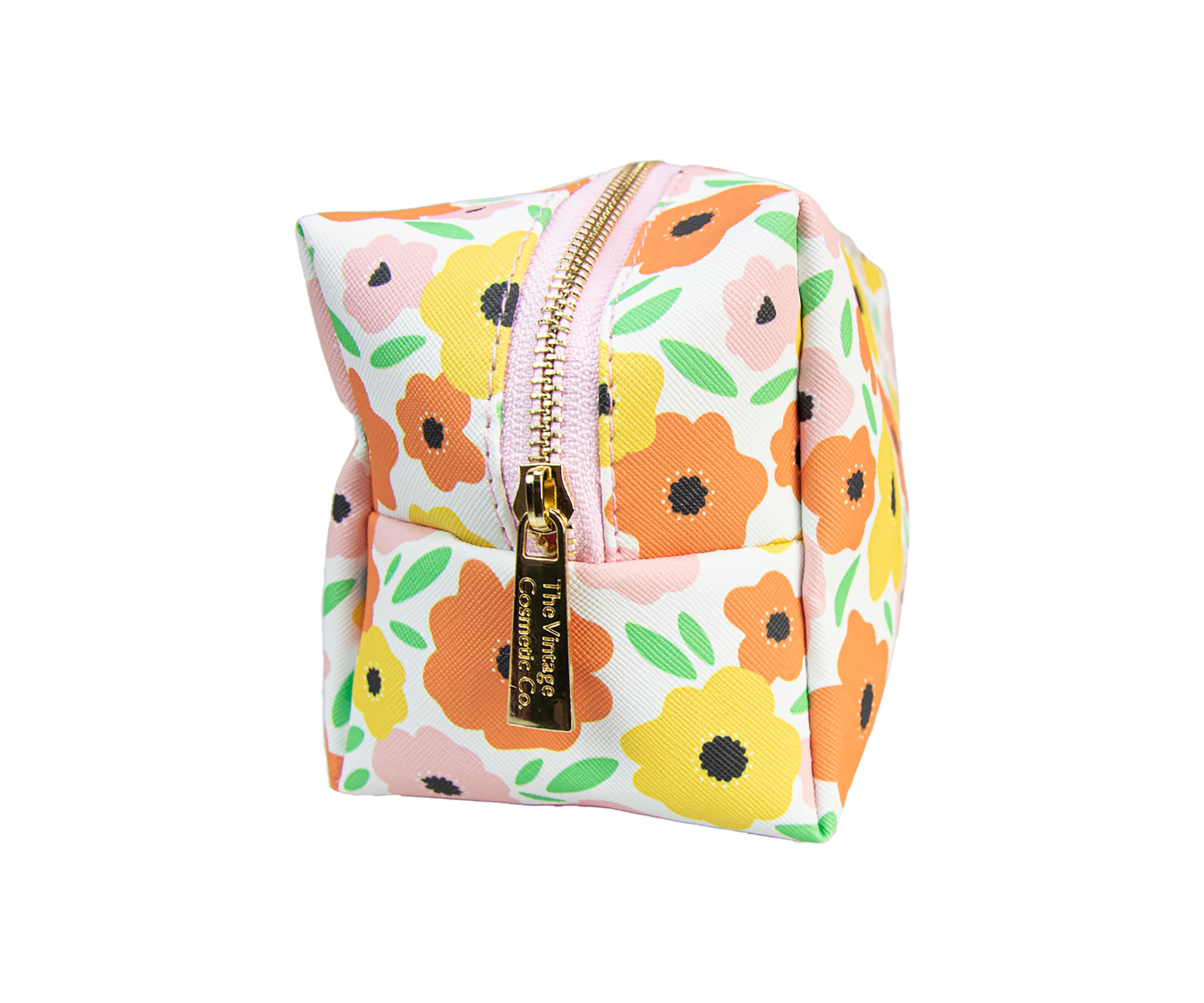 Floral Cosmetic Bag