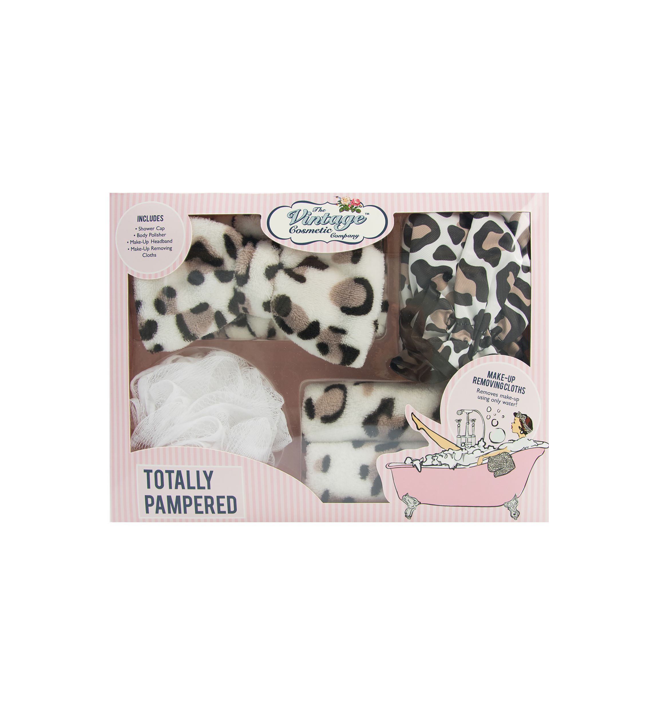 Totally Pampered Gift Set - Leopard 