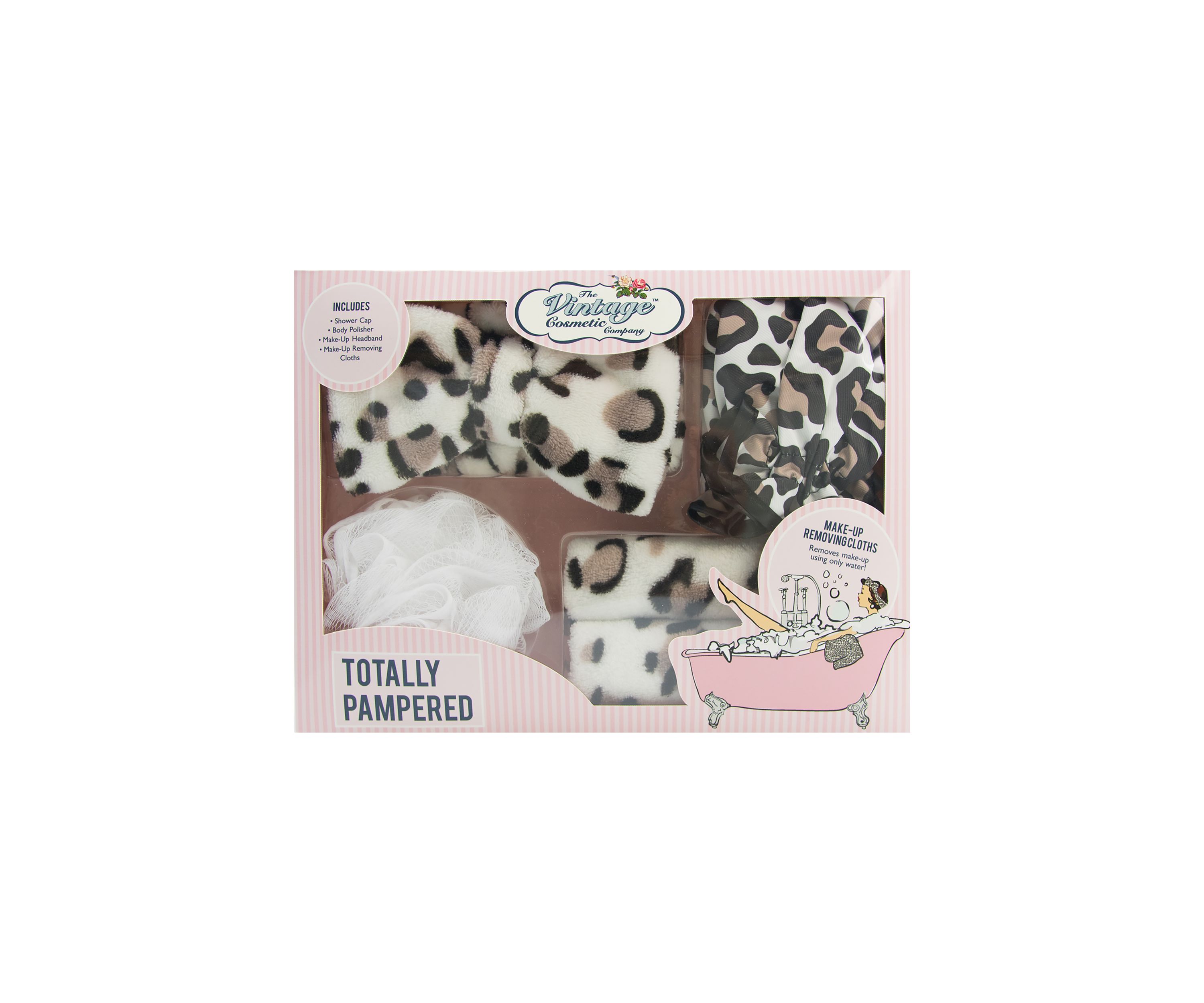 Totally Pampered Gift Set - Leopard 