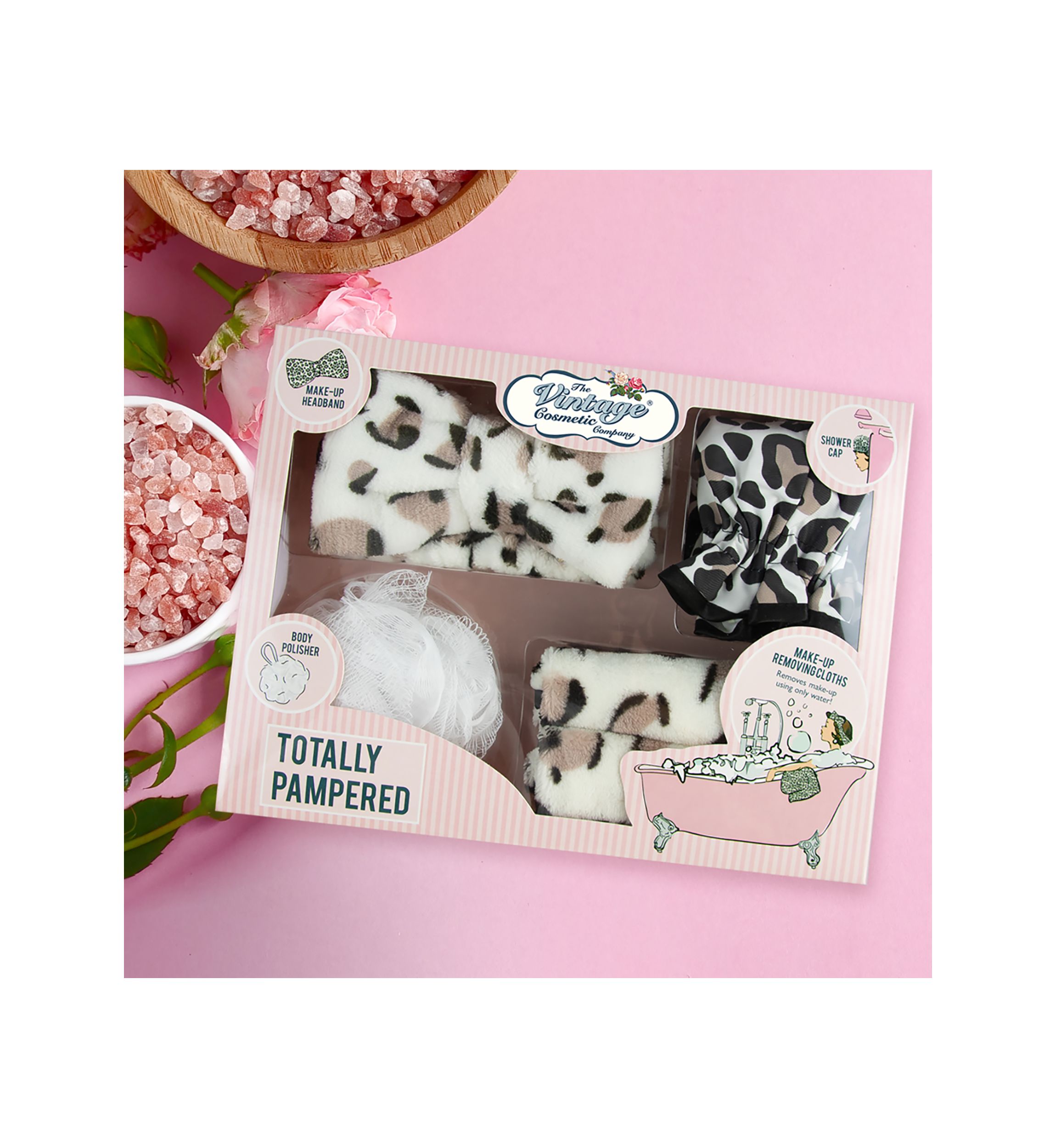 Totally Pampered Gift Set - Leopard 