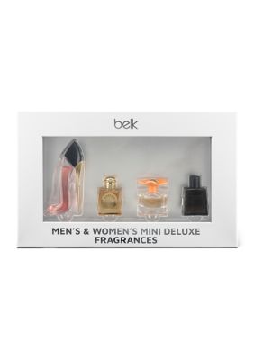 Belk Beauty Mens  Womens Mini Deluxe Fragrances