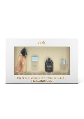 Belk Beauty Mens  Womens Mini Deluxe Fragrances