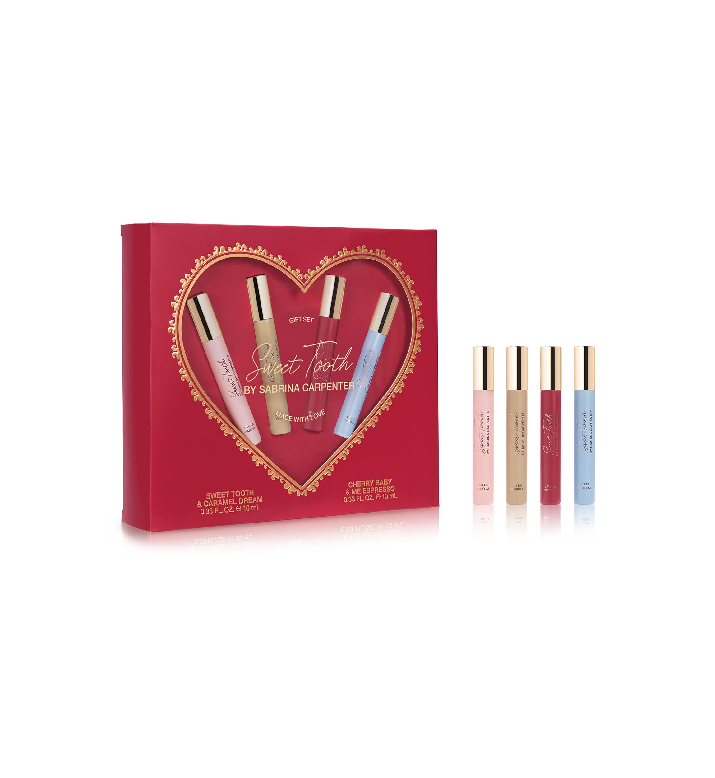 Sabrina Carpenter Sweet Tooth Travel Quatro Eau De Parfum Giftset