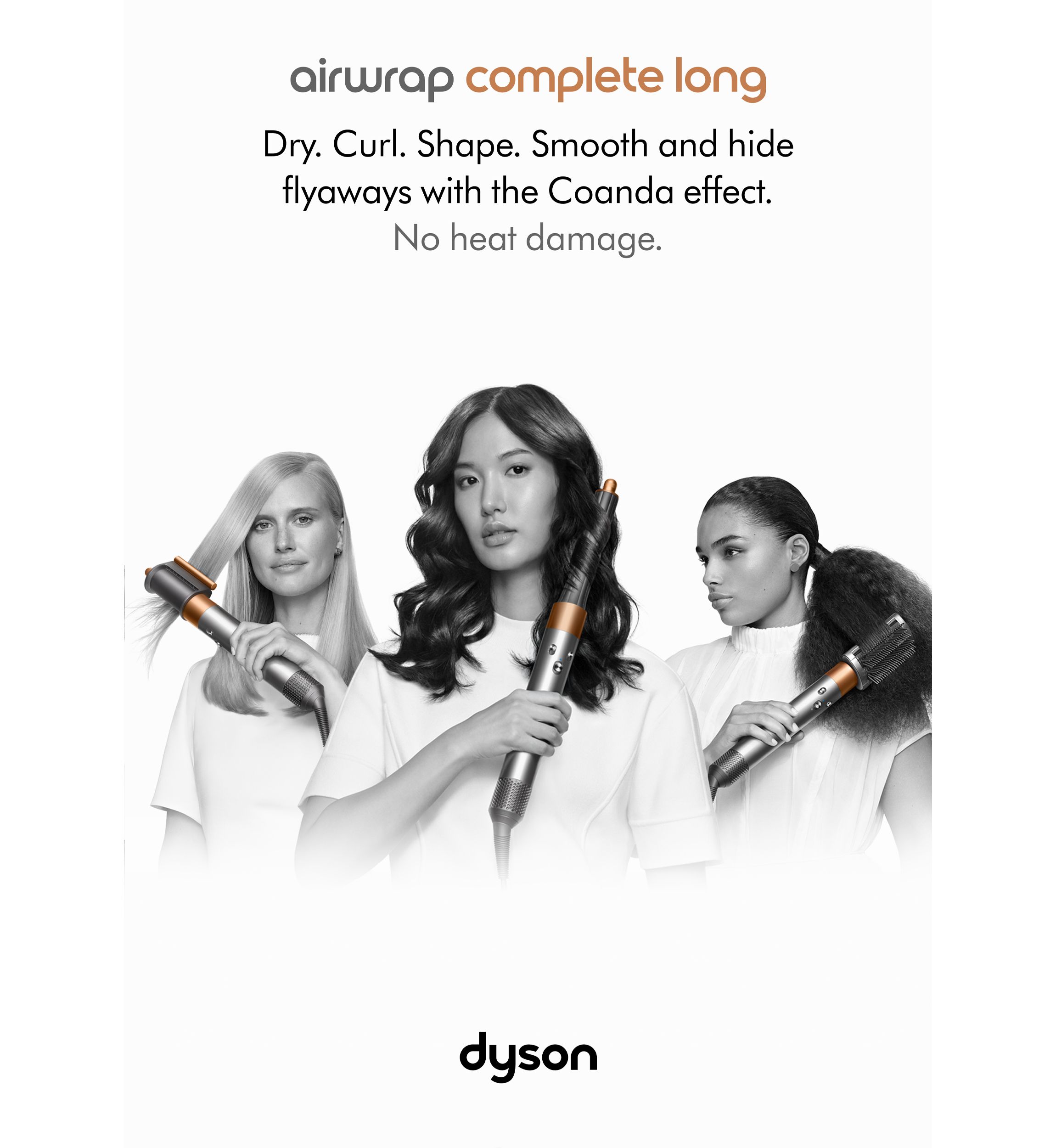 Airwrap™ Multi-Styler Complete Long, Nickel/Copper  - FINAL SALE, NO RETURNS