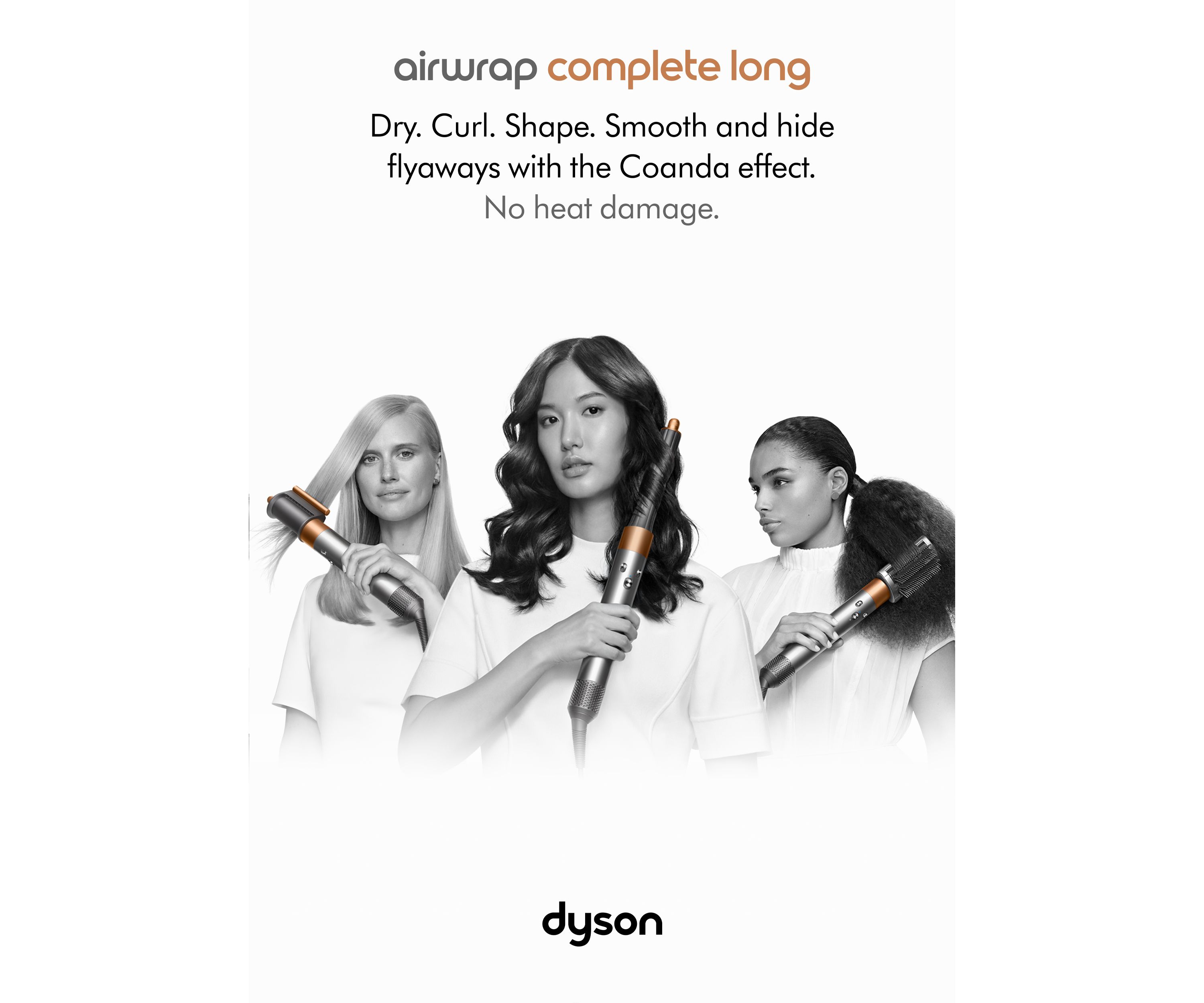 Airwrap™ Multi-Styler Complete Long, Nickel/Copper  - FINAL SALE, NO RETURNS