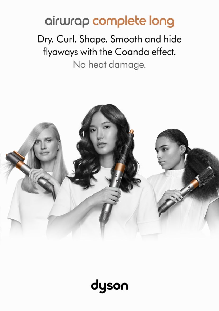Airwrap™ Multi-Styler Complete Long, Nickel/Copper  - FINAL SALE, NO RETURNS