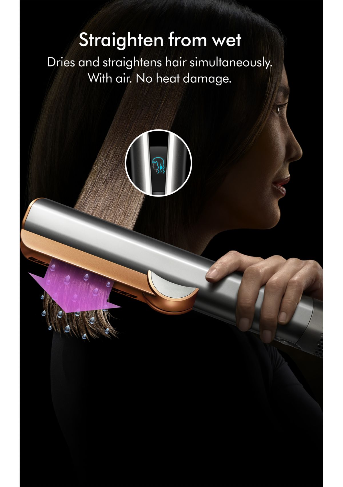 Airstrait™ Straightener, Nickel/Copper - FINAL SALE, NO RETURNS