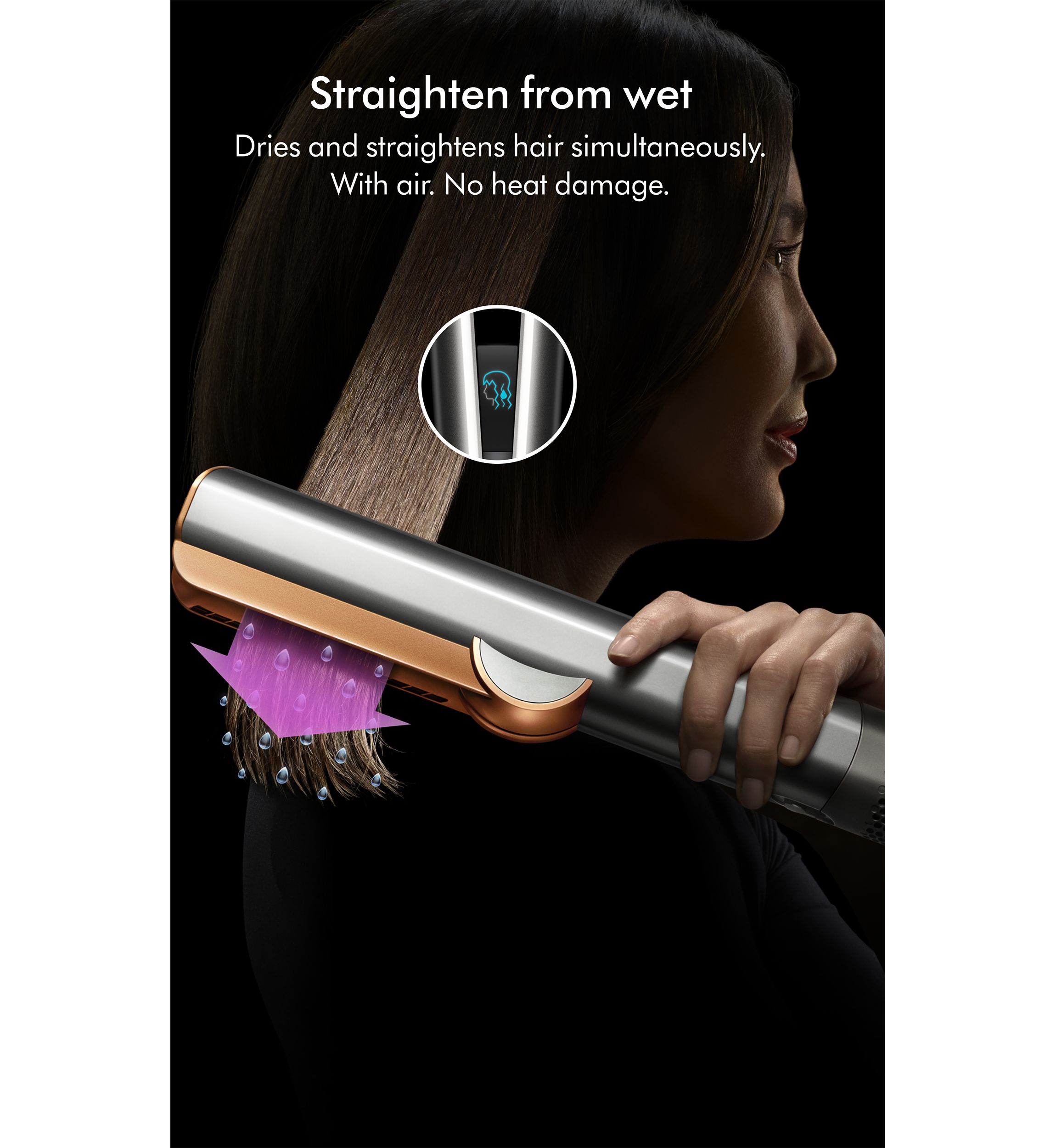 Airstrait™ Straightener, Nickel/Copper - FINAL SALE, NO RETURNS