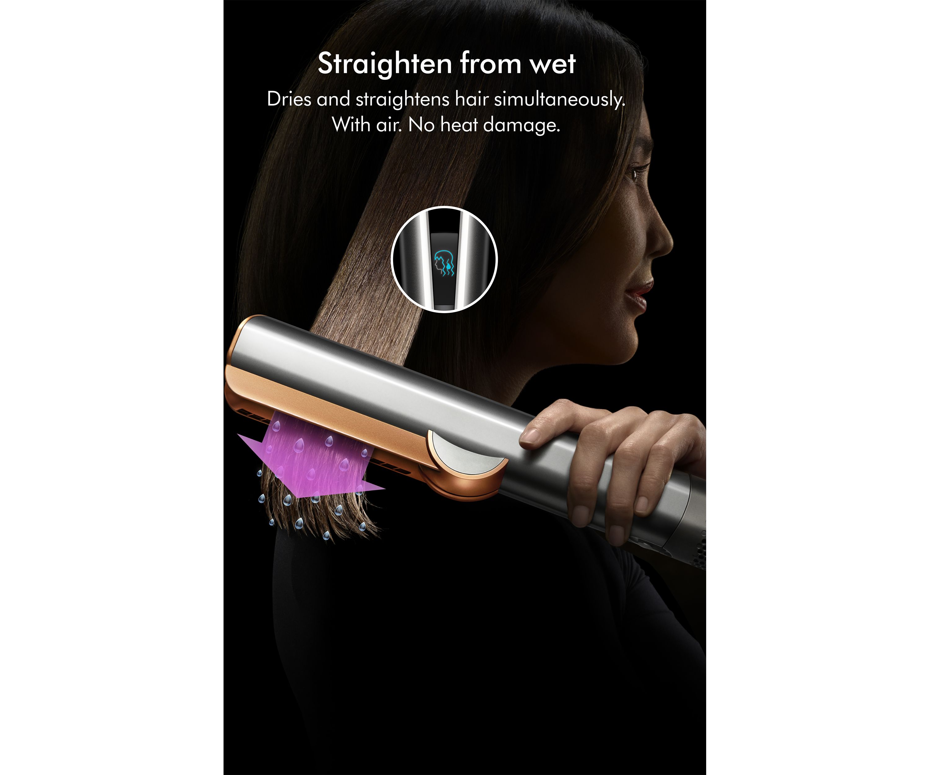 Airstrait™ Straightener, Nickel/Copper - FINAL SALE, NO RETURNS