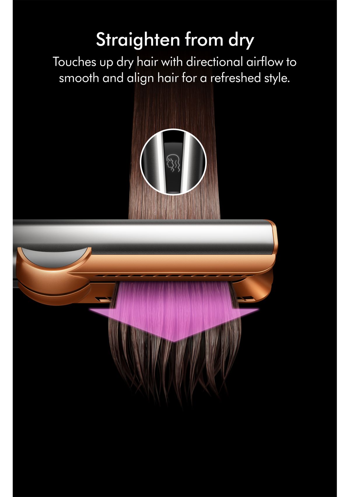 Airstrait™ Straightener, Nickel/Copper - FINAL SALE, NO RETURNS