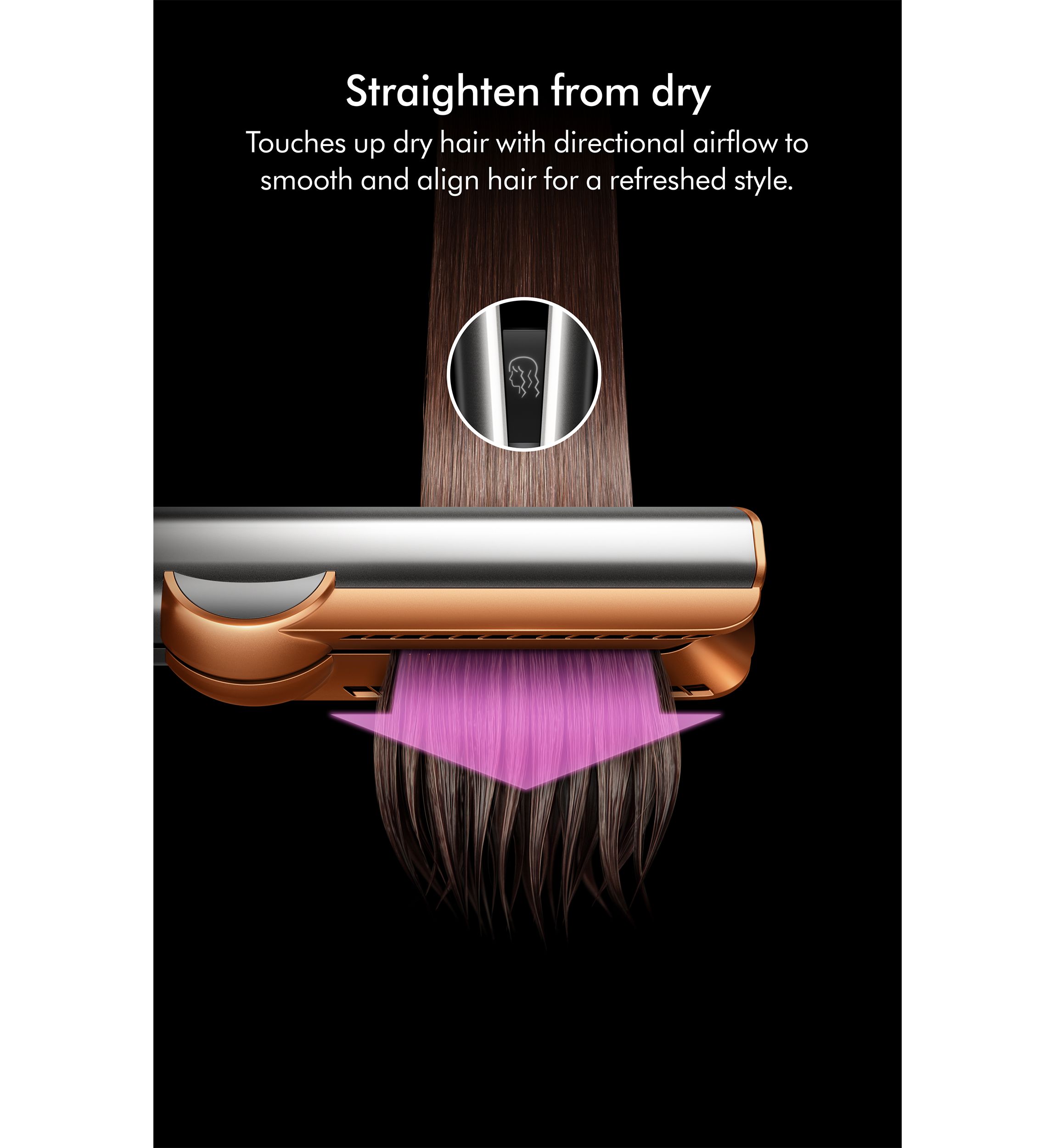 Airstrait™ Straightener, Nickel/Copper - FINAL SALE, NO RETURNS