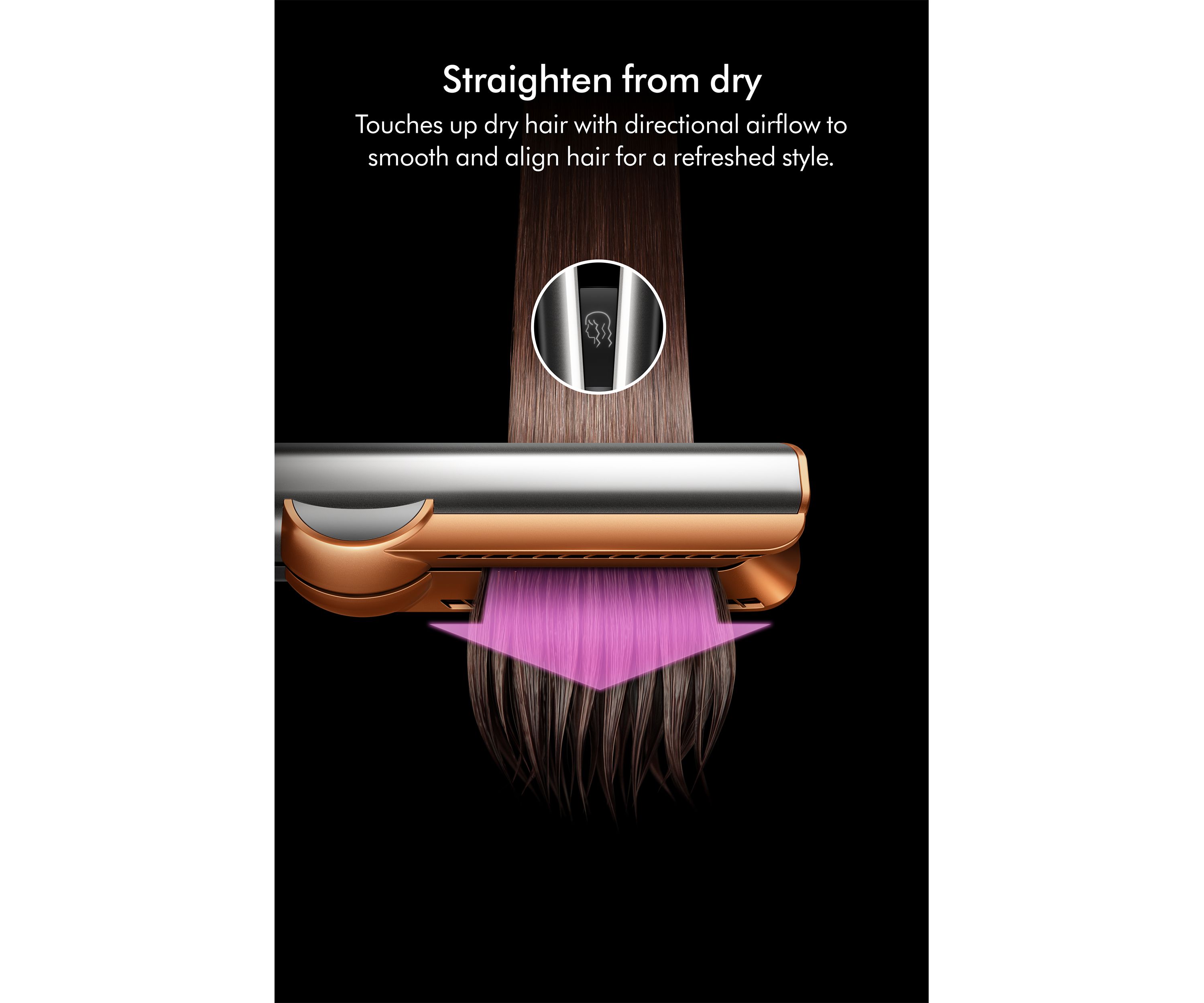 Airstrait™ Straightener, Nickel/Copper - FINAL SALE, NO RETURNS