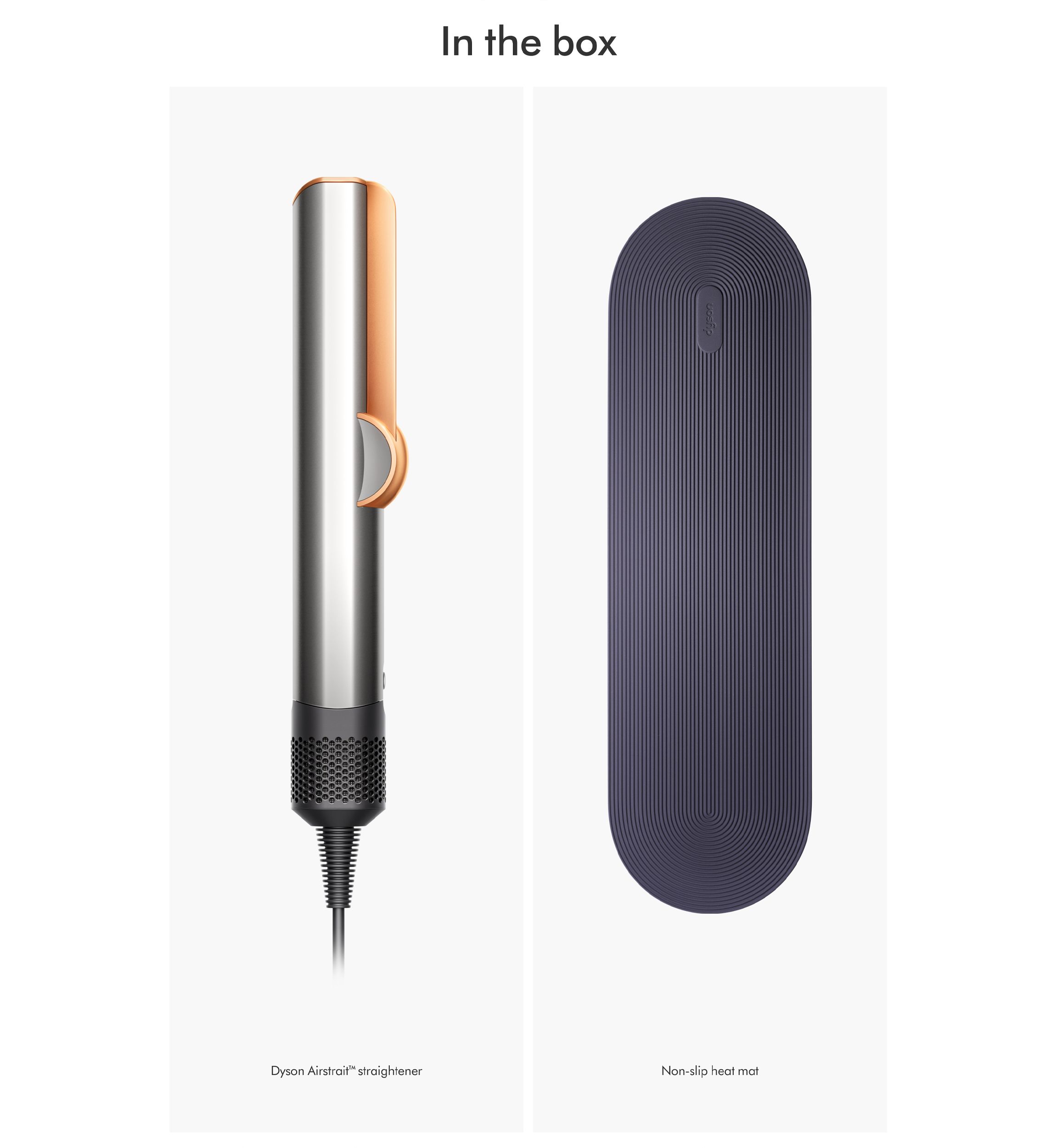 Dyson Airstrait™ Straightener, Nickel/Copper | Belk