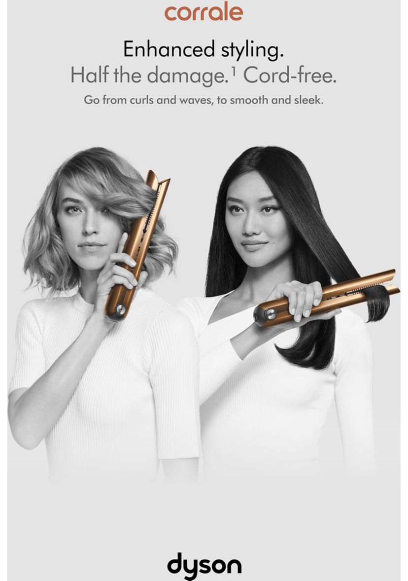 Corrale™ Hair Straightener, Nickel/Copper - FINAL SALE, NO RETURNS