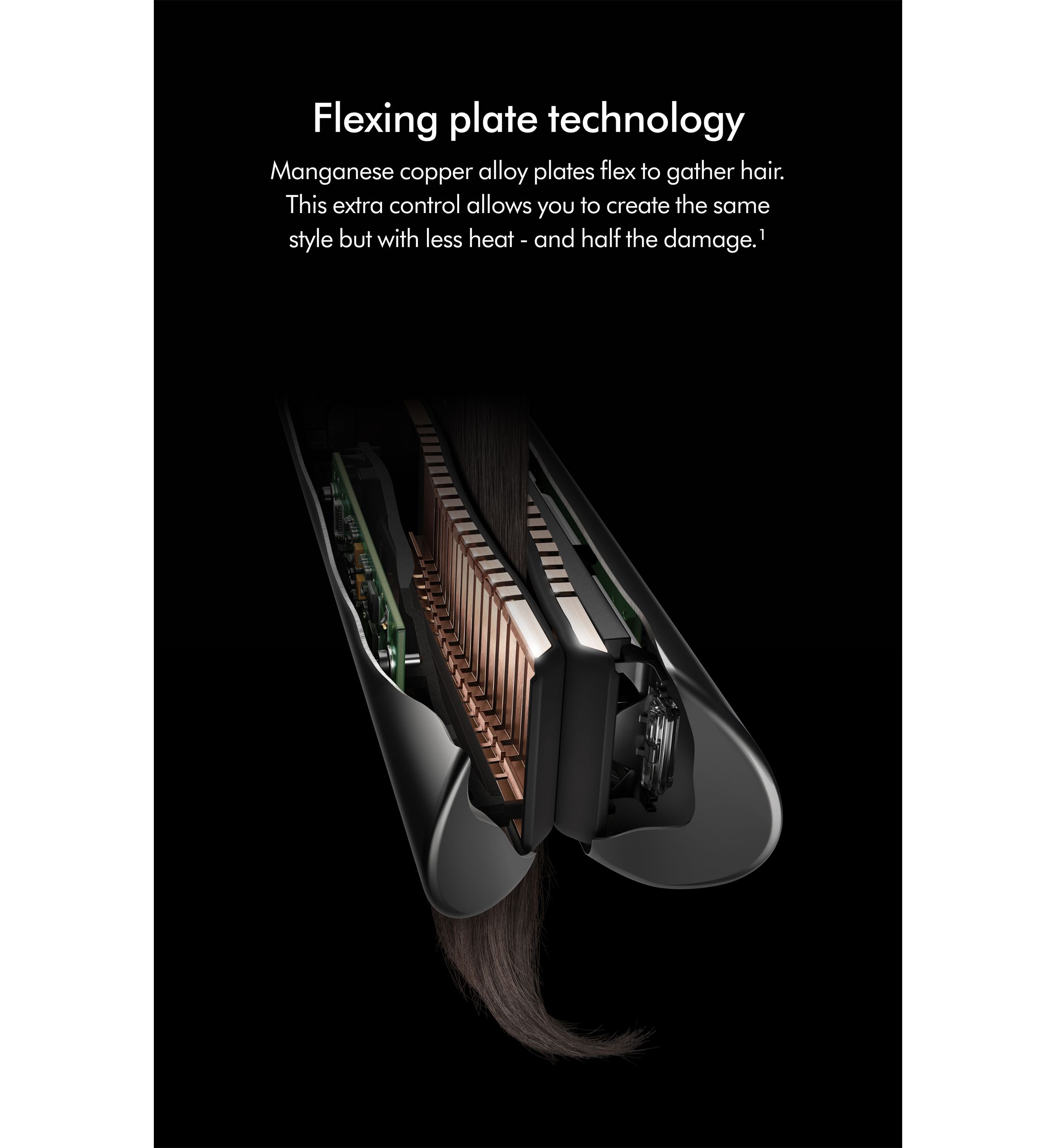 Corrale™ Hair Straightener, Nickel/Copper - FINAL SALE, NO RETURNS