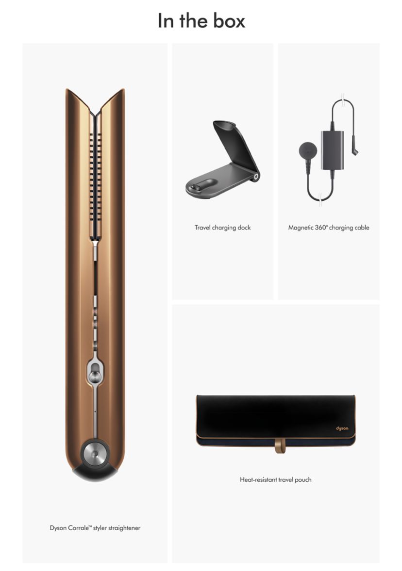 Corrale™ Hair Straightener, Nickel/Copper - FINAL SALE, NO RETURNS