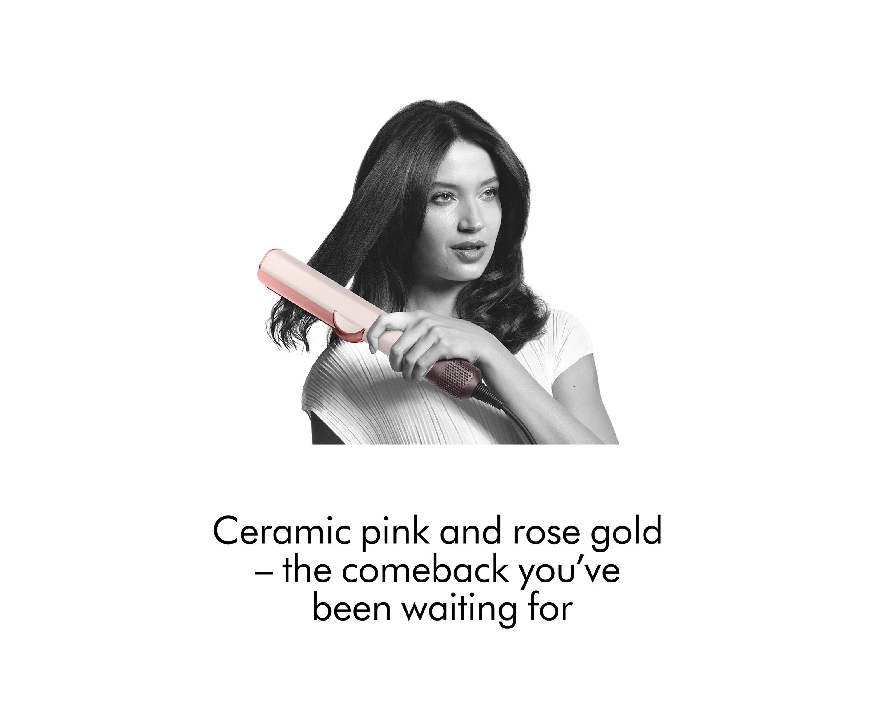 Airstrait™ Straightener Ceramic Pink/Rose Gold - FINAL SALE, NO RETURNS