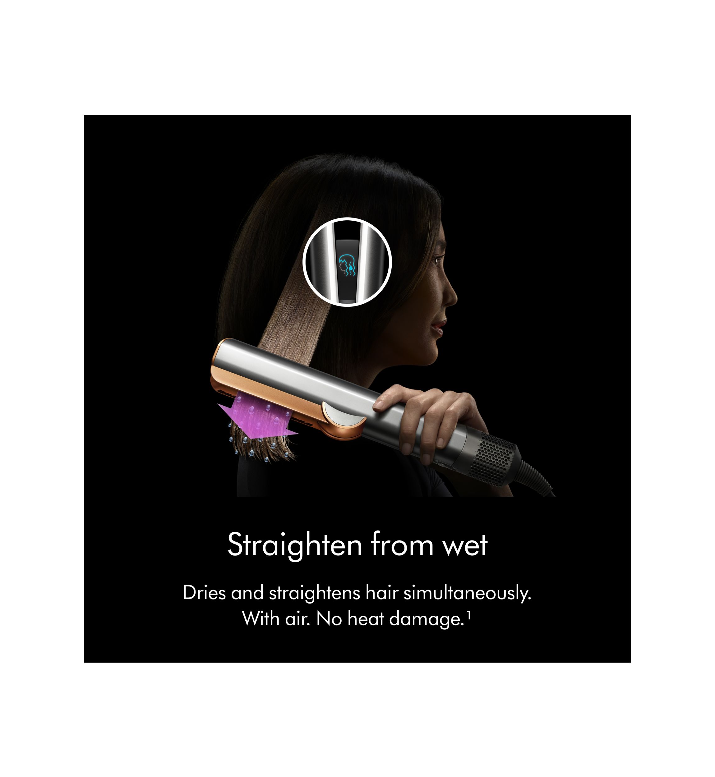 Airstrait™ Straightener Ceramic Pink/Rose Gold - FINAL SALE, NO RETURNS