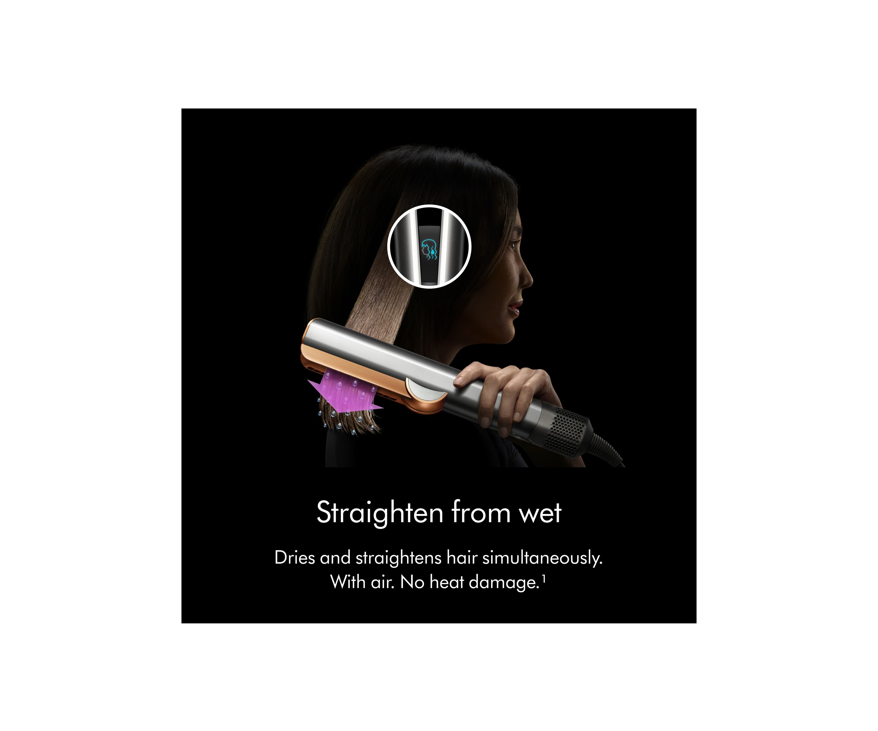 Airstrait™ Straightener Ceramic Pink/Rose Gold - FINAL SALE, NO RETURNS