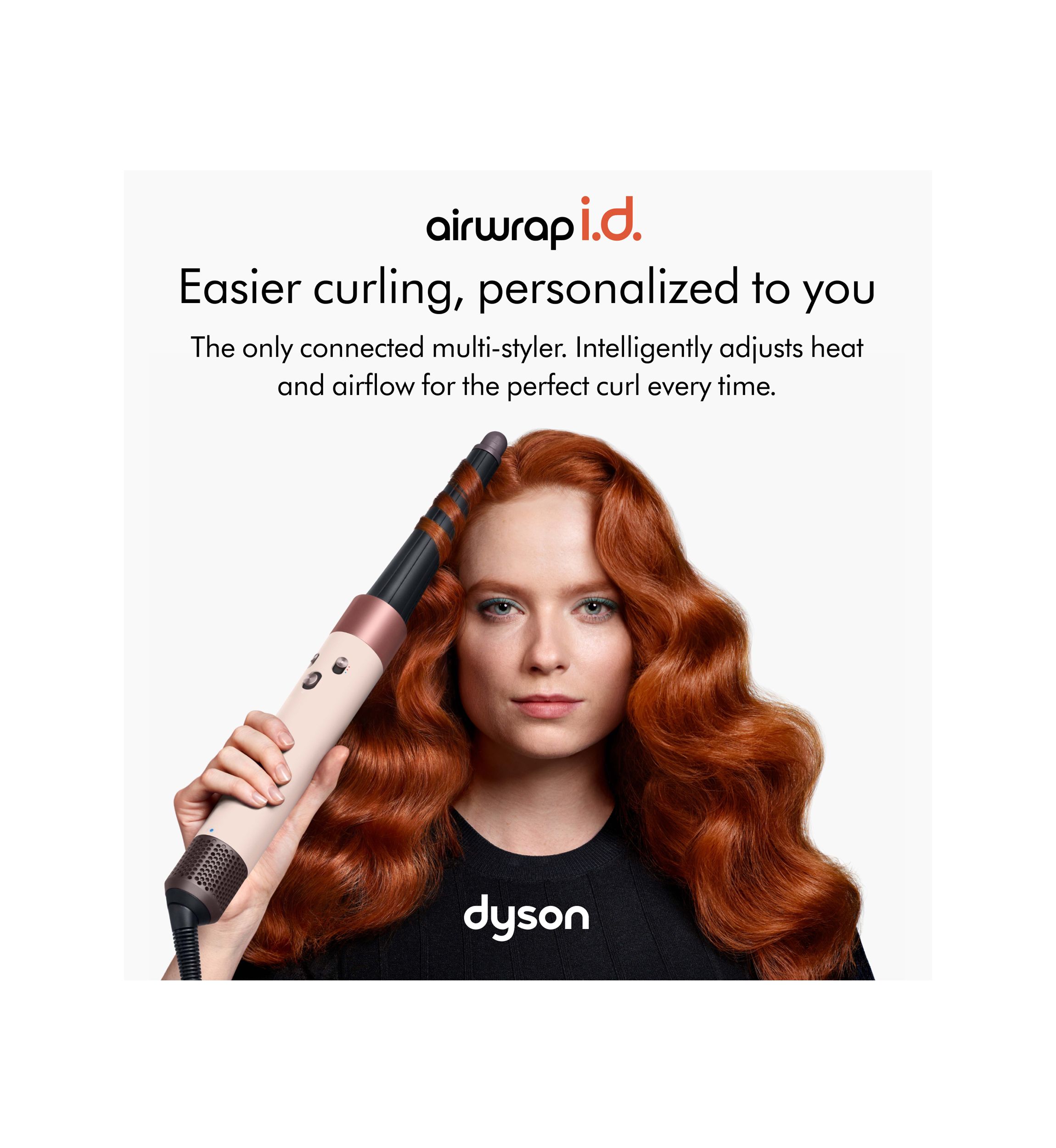 Airwrap i.d.™ Straight+Wavy Ceramic Pink/Rose Gold - FINAL SALE, NO RETURNS