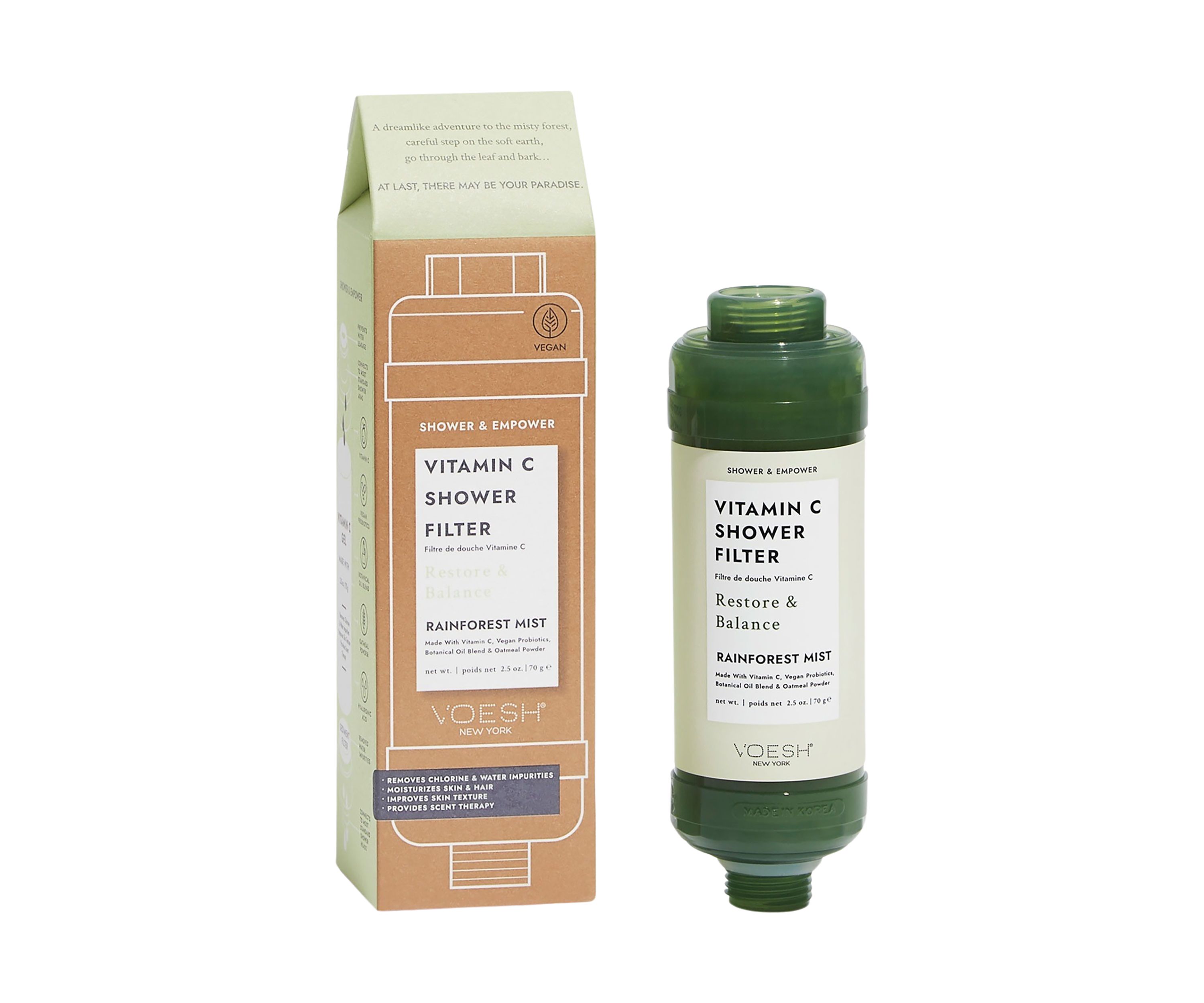 Vitamin C Shower Filter - Rainforest Mist