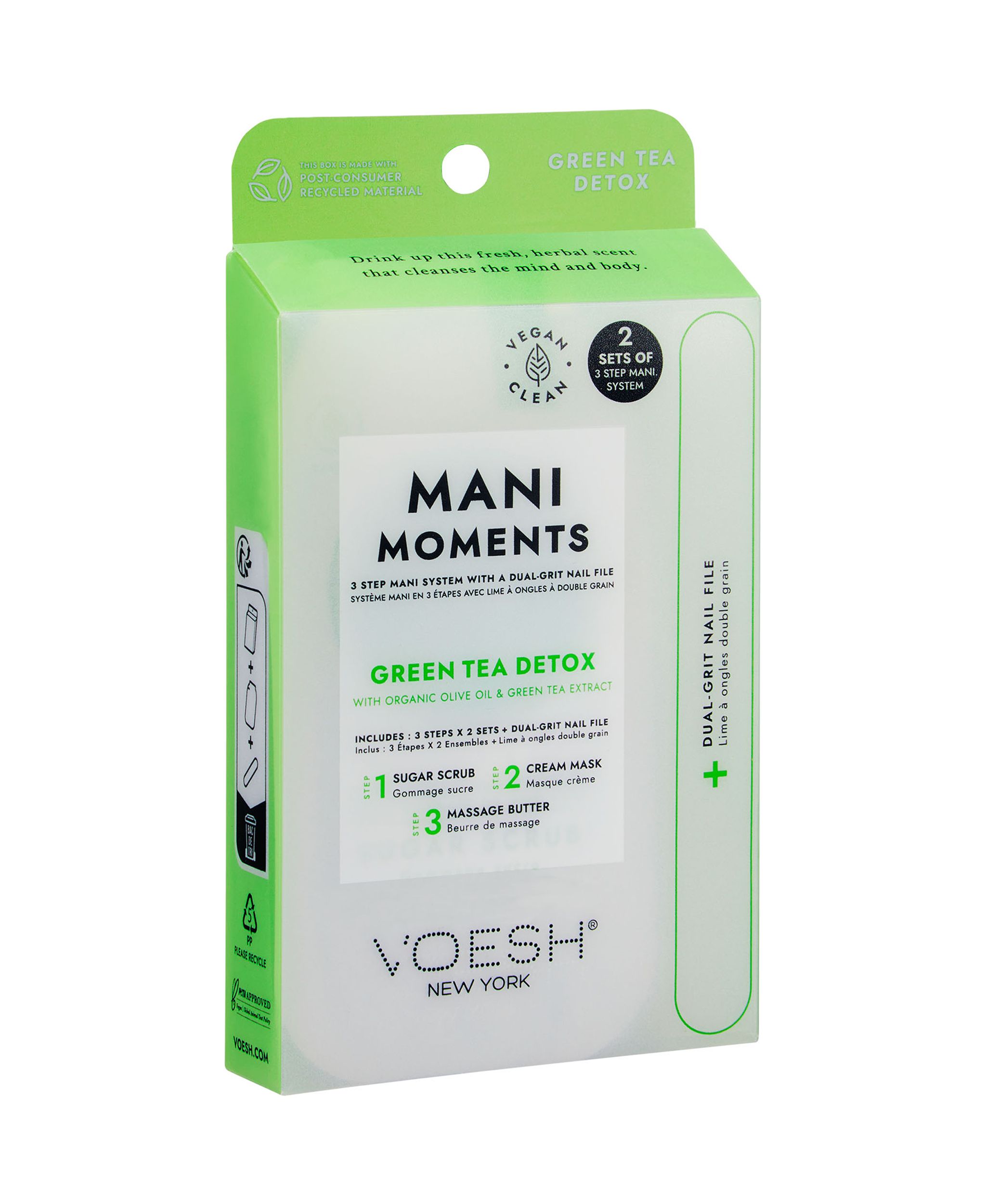 Voesh Mani Moments Duo Green Tea Detox