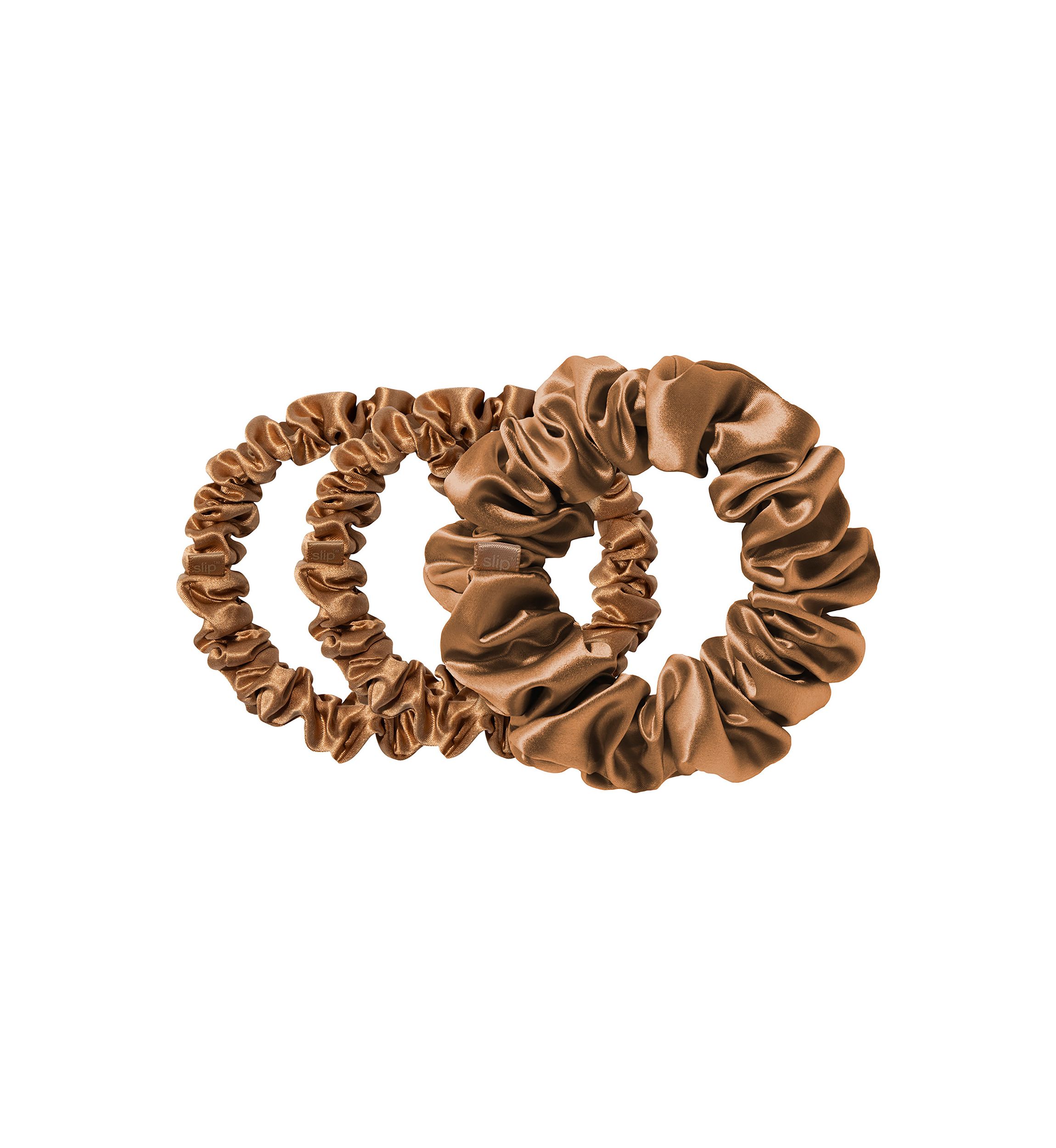 Pure Silk Back to Basics Assorted Scrunchies 