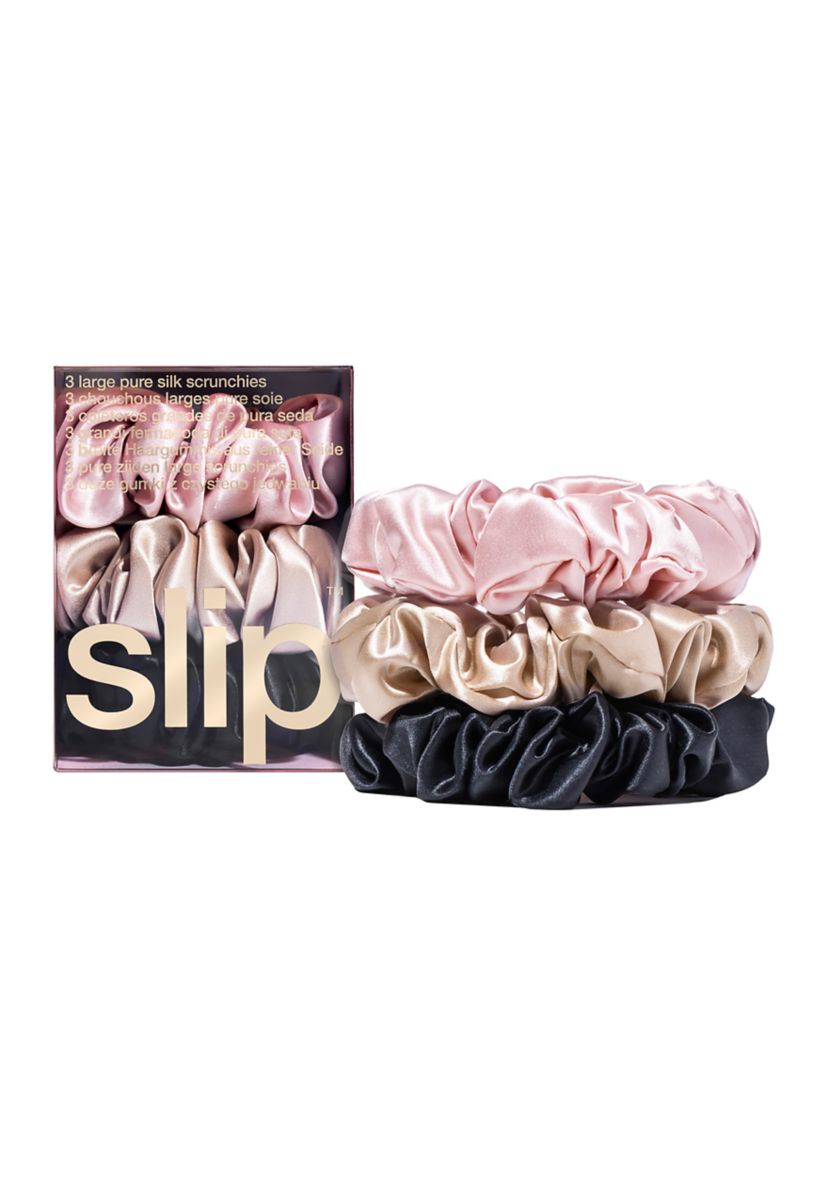 Pure Silk Large Scrunchies 