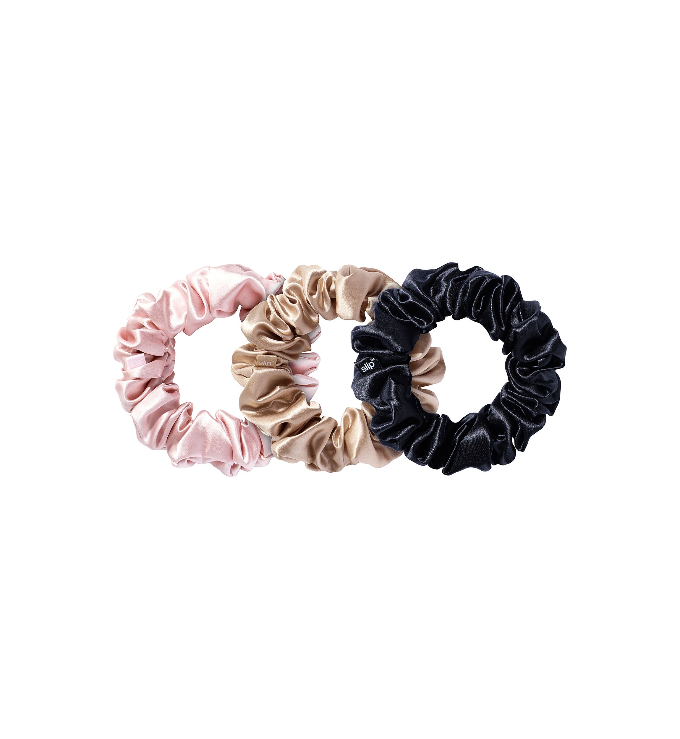 Pure Silk Large Scrunchies 