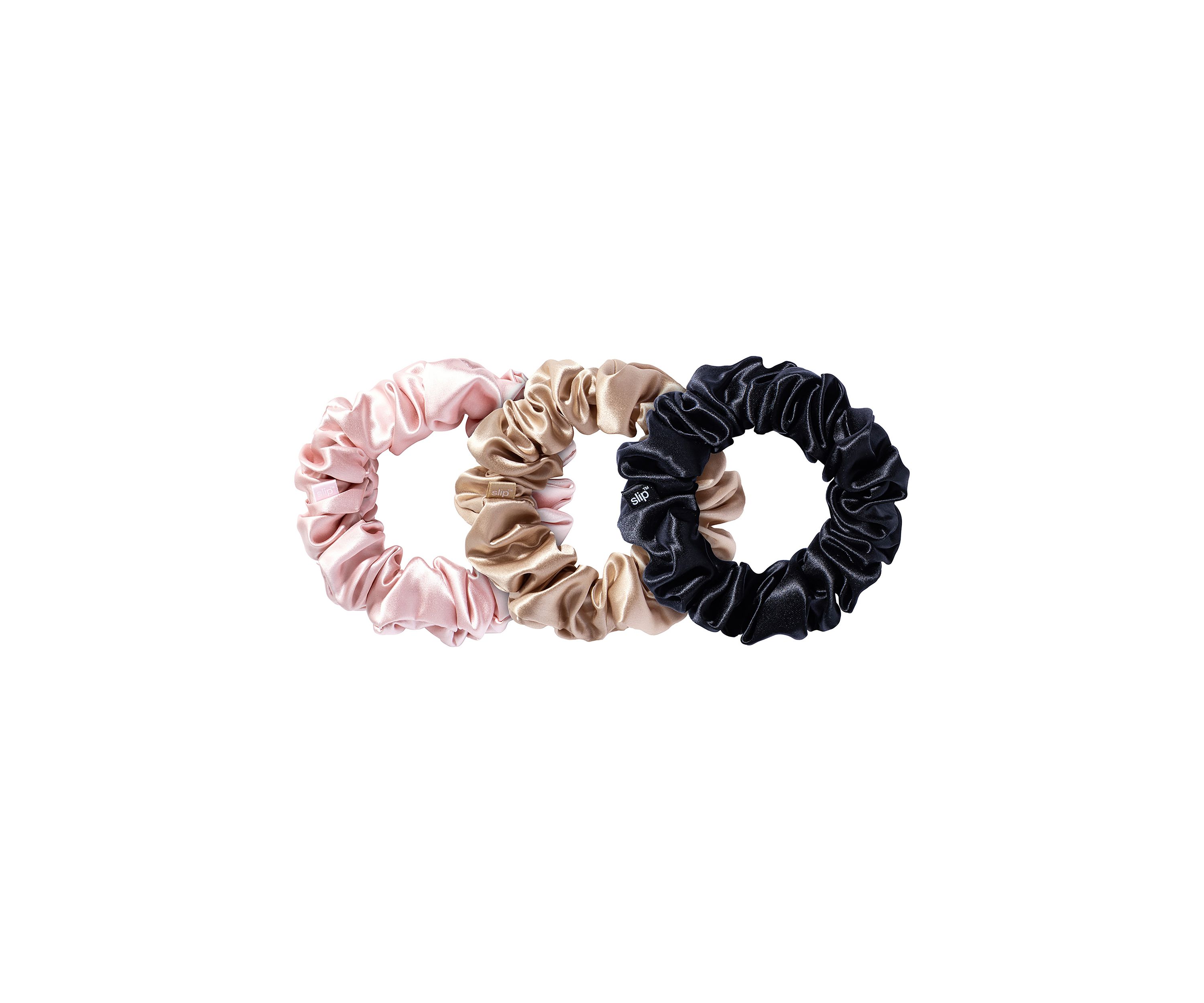 Pure Silk Large Scrunchies 
